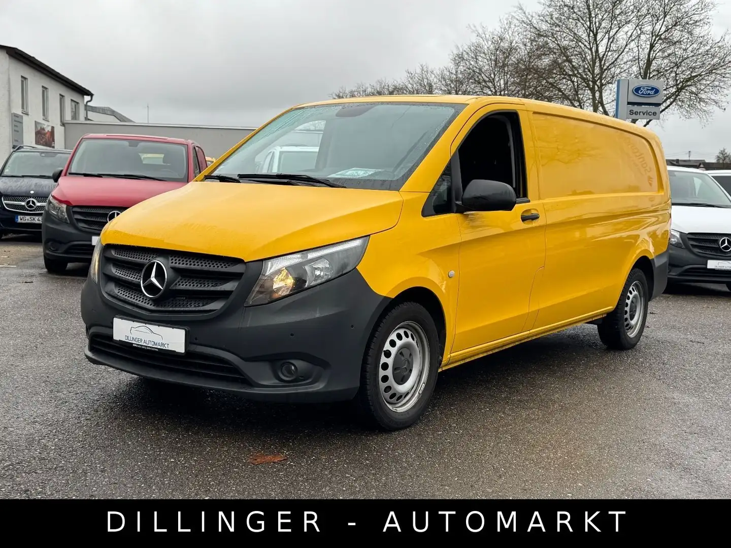 Mercedes-Benz Vito 114 CDI Aut. HA Extralang Navi Kam Temp SHZ Gelb - 2