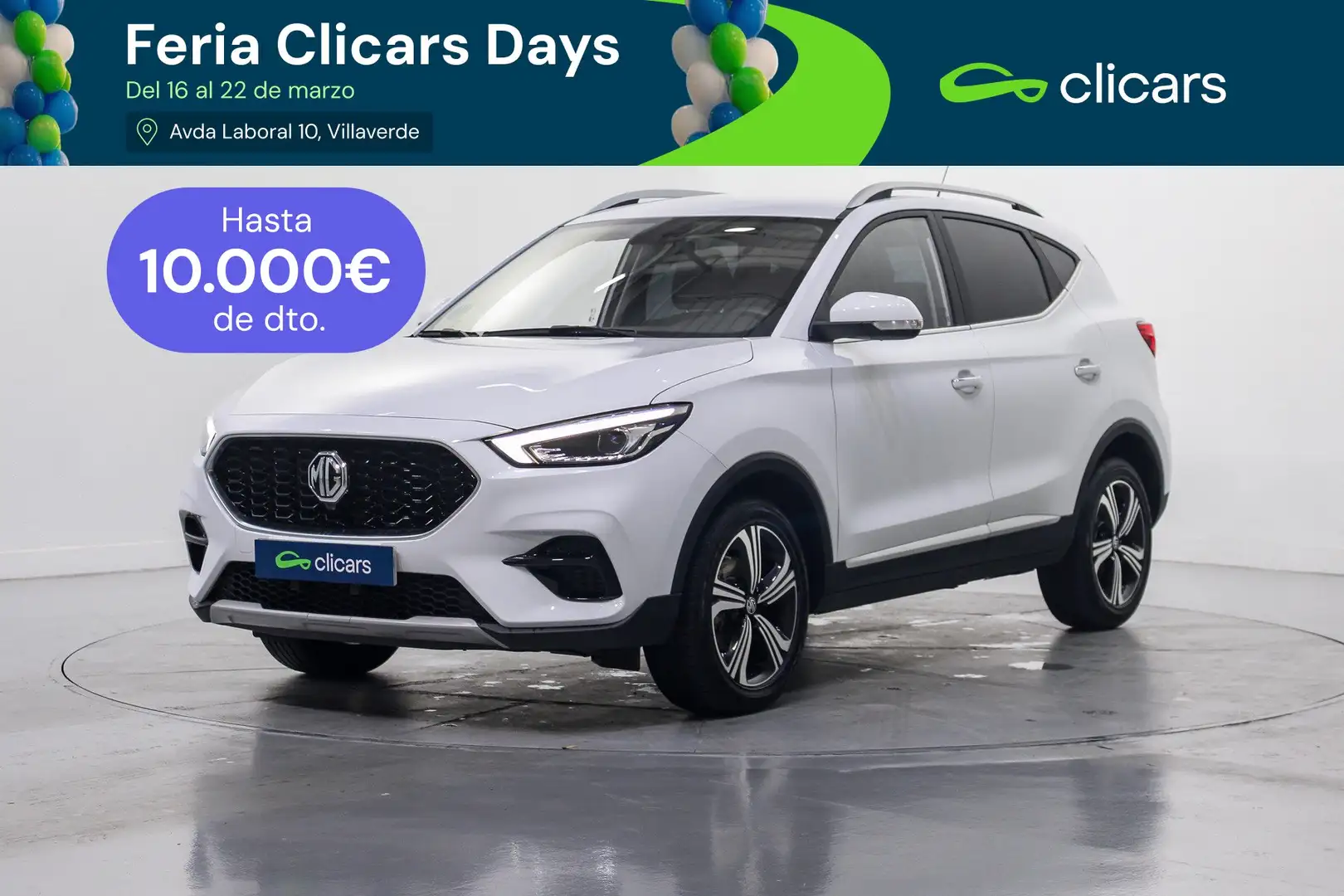 MG ZS 1.5 VTi-Tech Comfort 78kW Weiß - 1