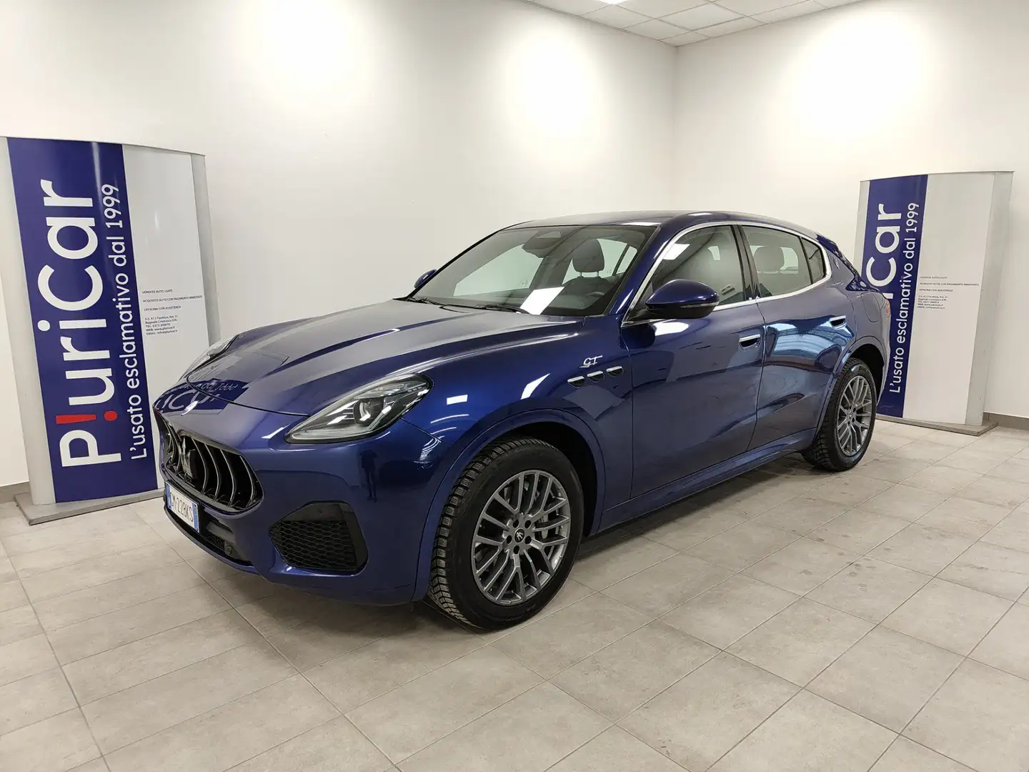 Maserati Grecale 2.0 MHEV 300 CV AWD GT Cruise Pelle Navi Fari LED Bleu - 1