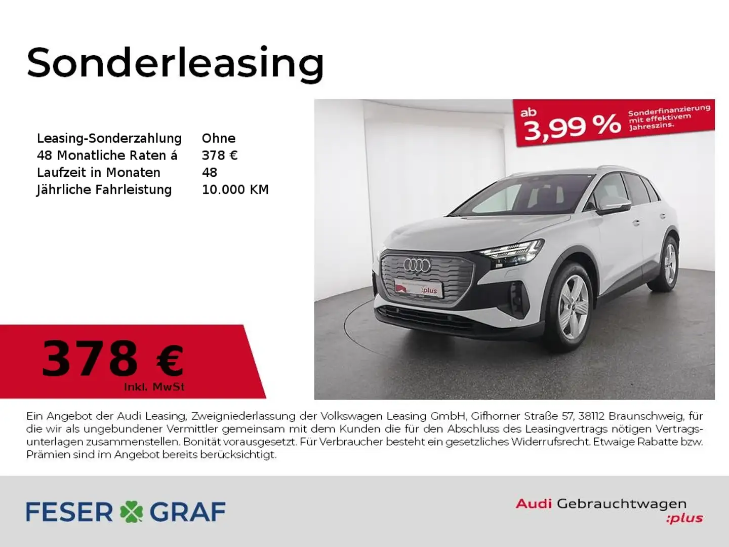 Audi Q4 e-tron 45 e-tron Head-Up/V-Cockpit/Matrix LED/STHZ Wit - 1