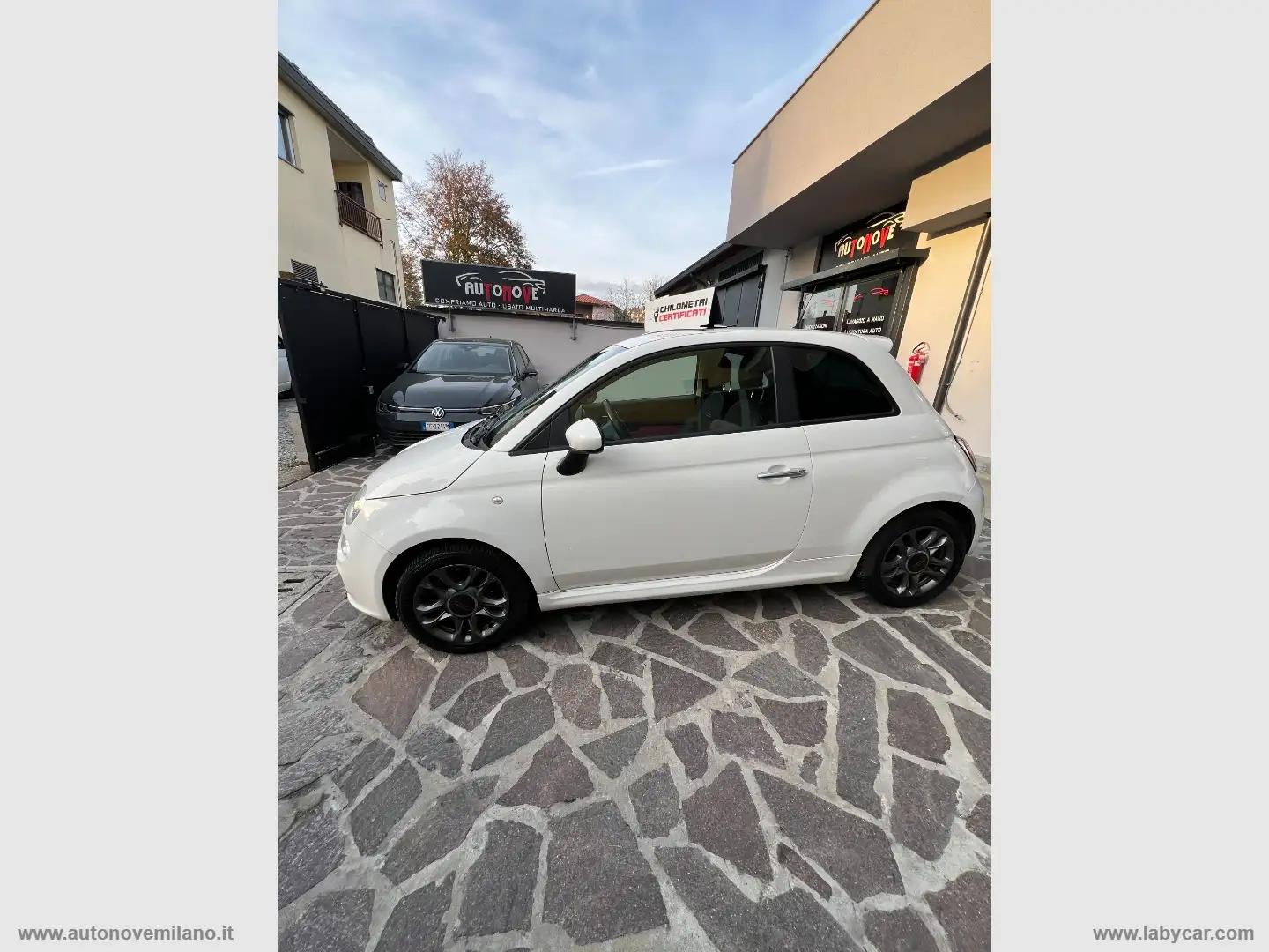 Fiat 500 1.2 S PREZZO REALE-WWW.AUTONOVEMILANO.IT Bianco - 2
