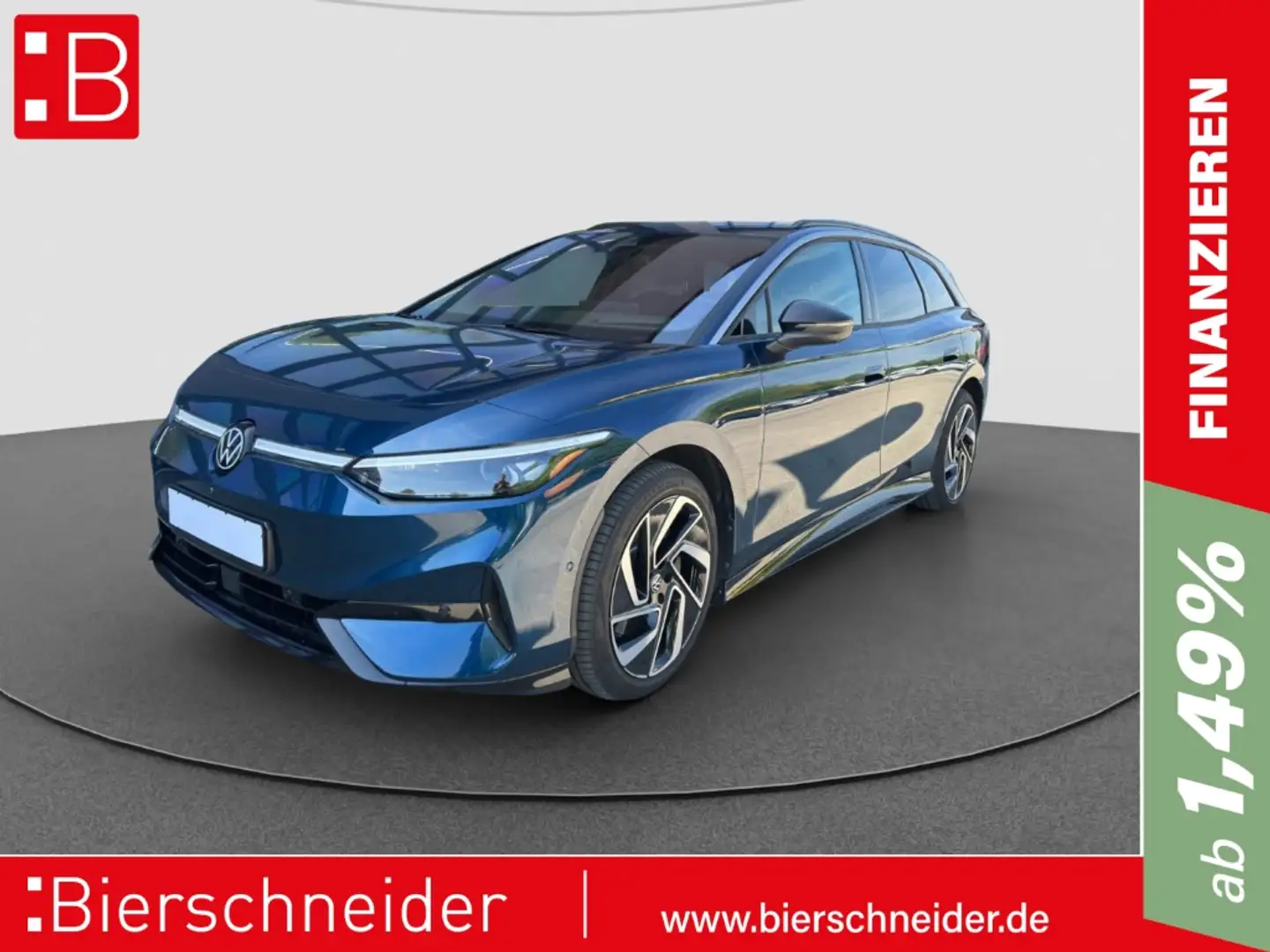 Volkswagen ID.7 Tourer Pro AHK REAR VIEW WÄRMEP IQ.LIGHT Blau - 1