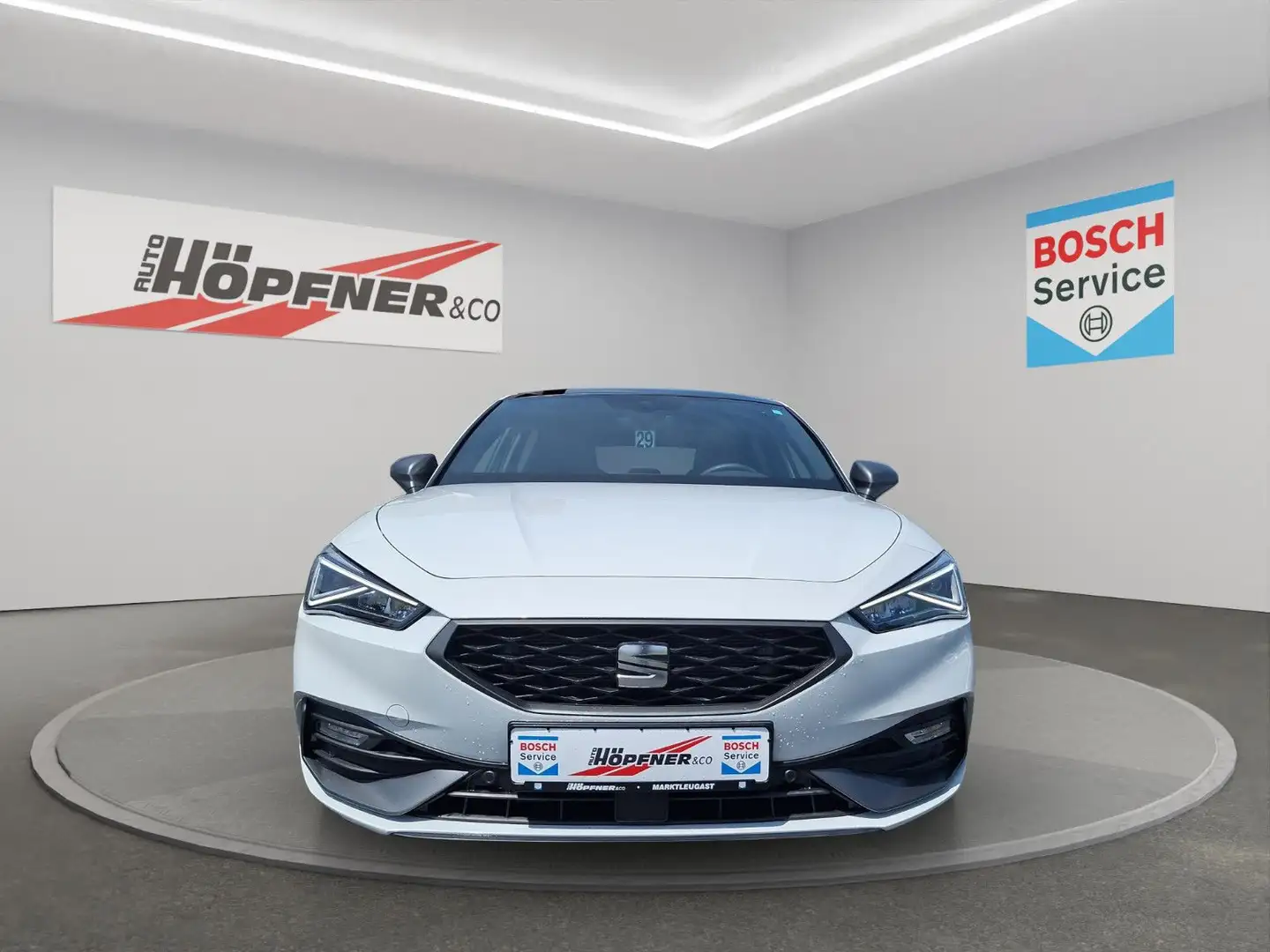 SEAT Leon FR 1.0 TSI Pano / Navi / Beats / Voll-LED Blanc - 2