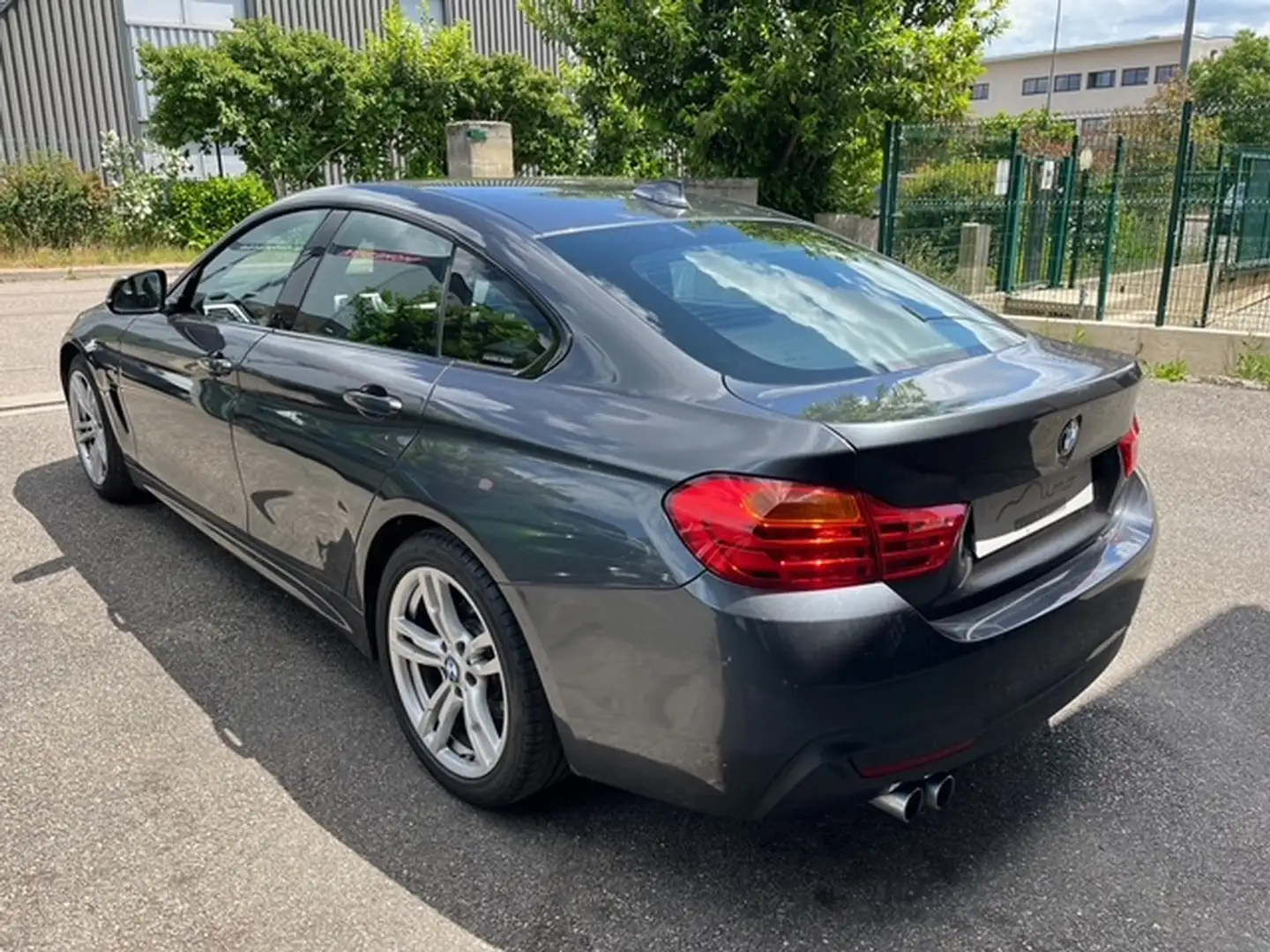 BMW 420 Gran Coupe 420D Pack Sport M GARANTIE 12 MOIS Gris - 2