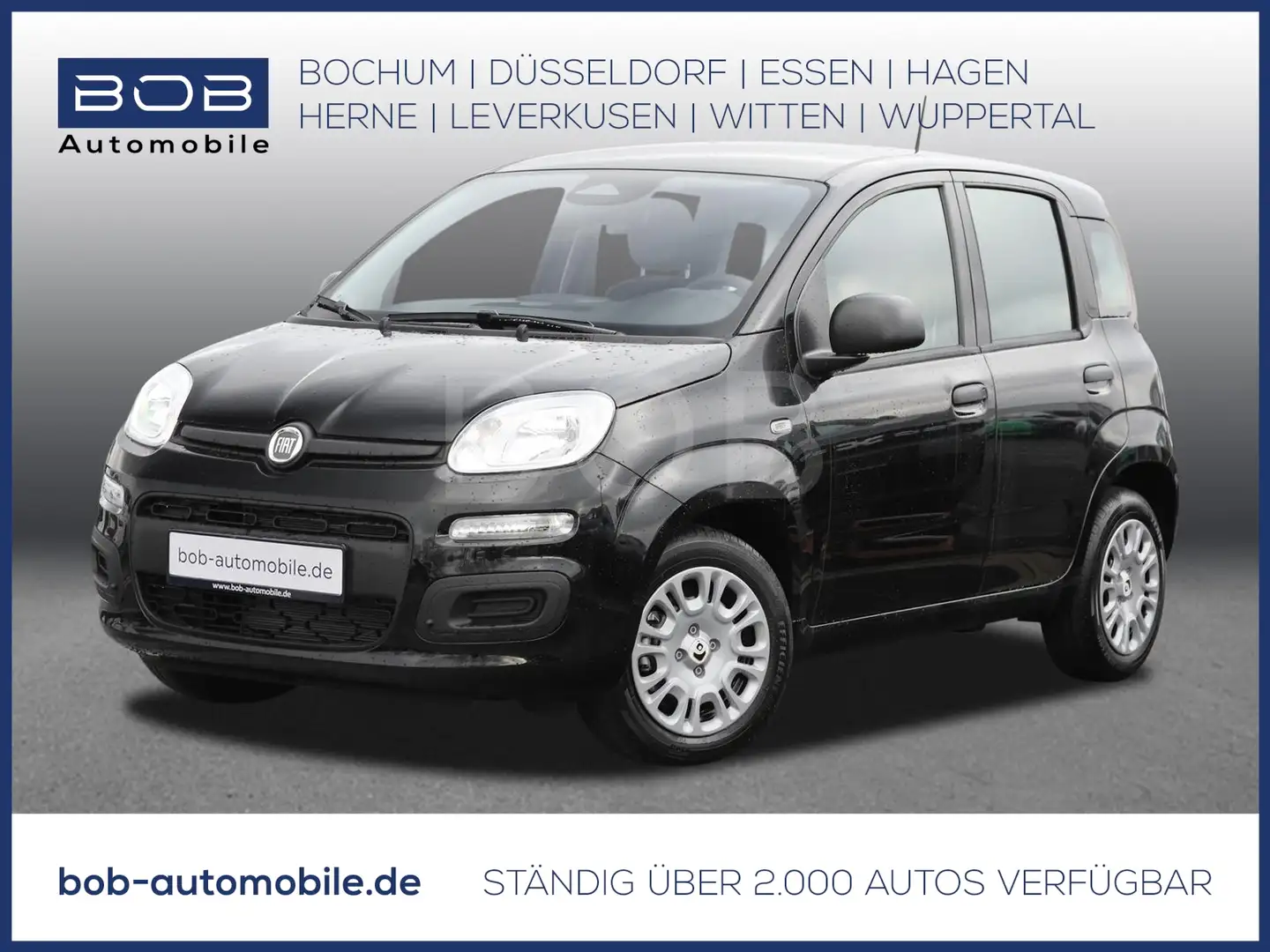 Fiat Panda 1.0 Hybrid Classica  KLIMA PDC BT DAB Schwarz - 1