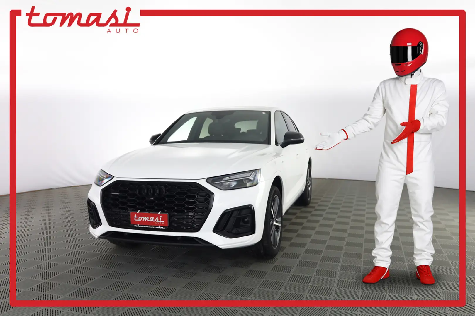 Audi Q5 Q5 SPB 40 TDI quattro S tronic S line Blanc - 1