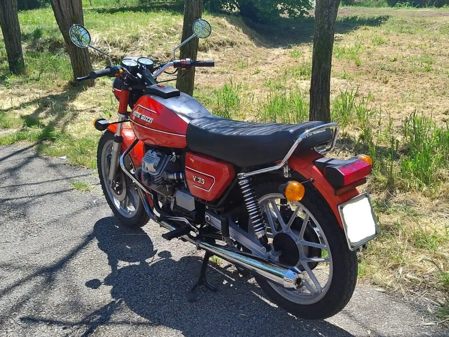 Moto Guzzi V 35 Prima serie Rosso - 1