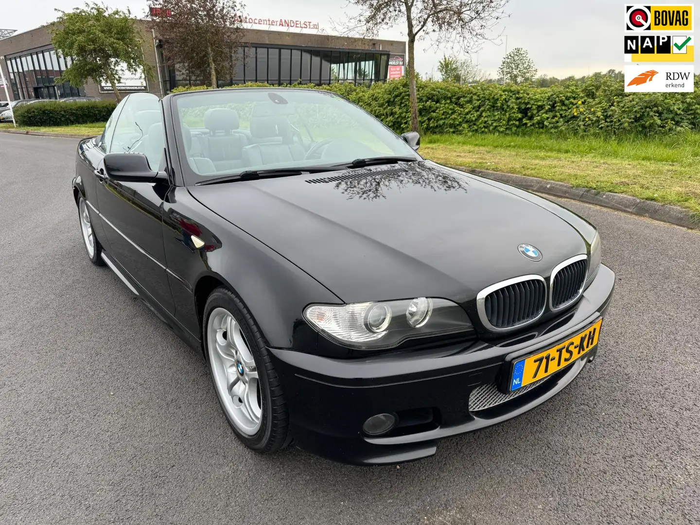 BMW 318 3-serie Cabrio 318Ci Executive, 150PK, 2E EIG AFK, Zwart - 1