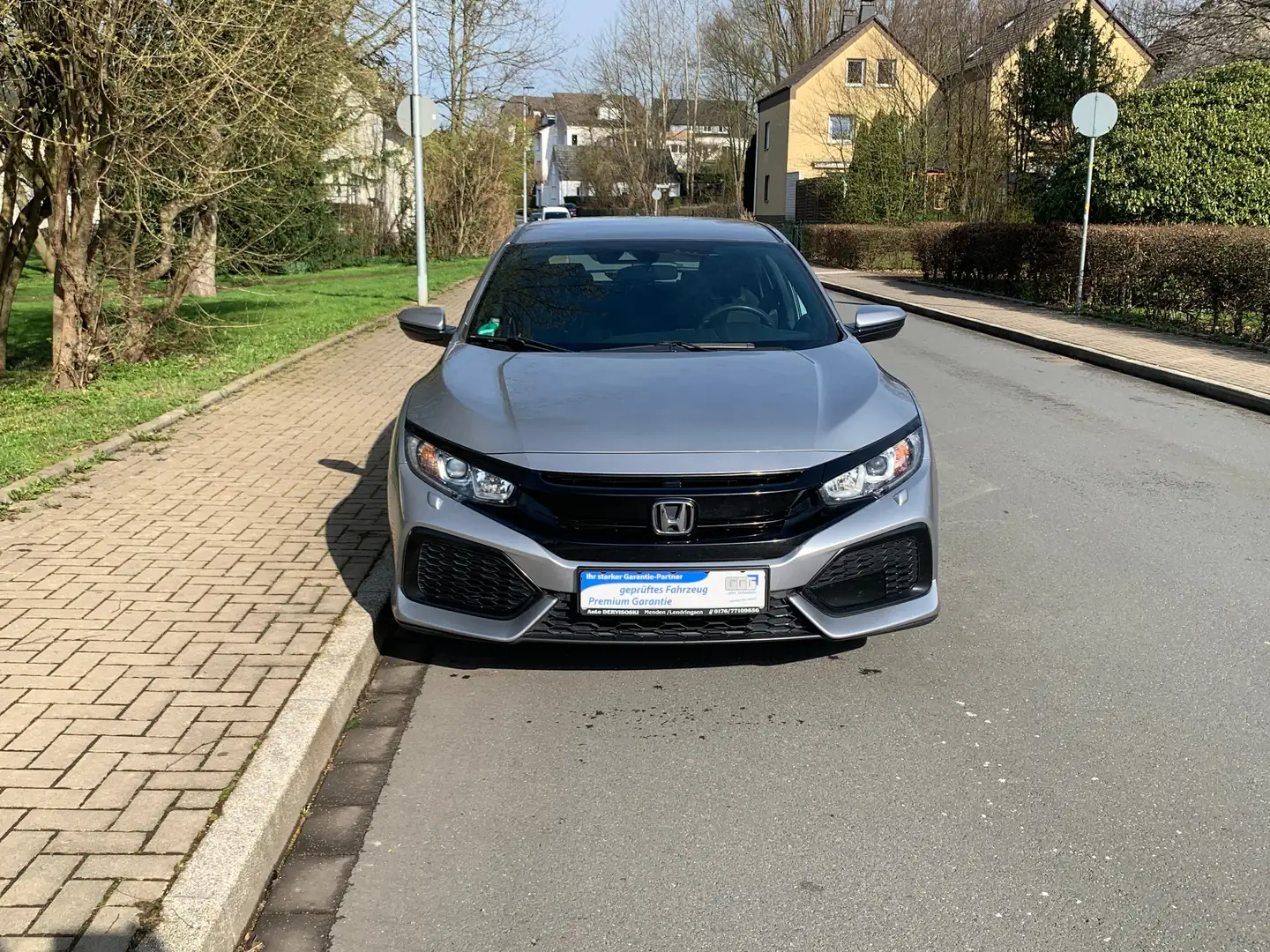 Honda Civic 1.0 Comfort.1 HAND. scheckheftgepflegt Grau - 2