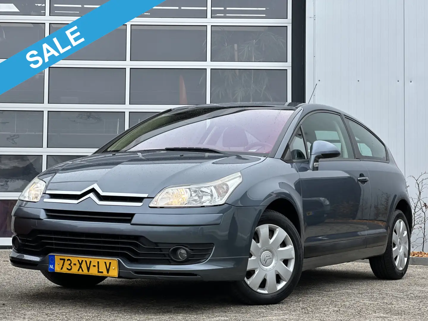 Citroen C4 Coupé 1.6-16V VTR+v 110PK | Automaat | Cruise Cont Grijs - 1