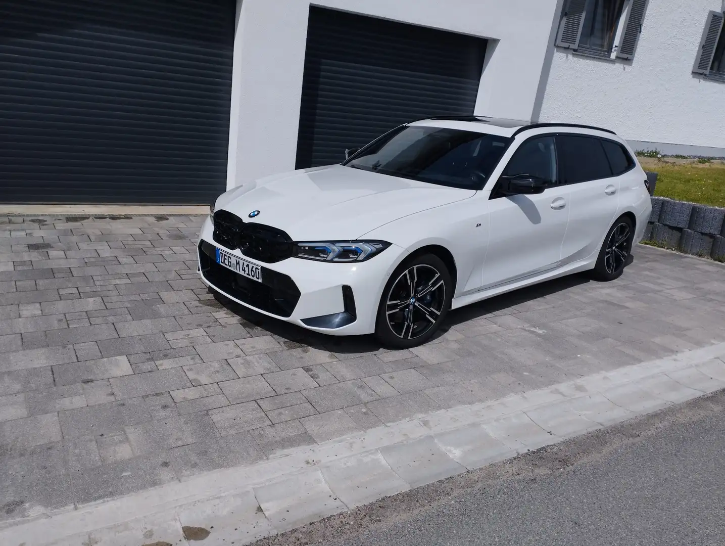 BMW 340 M340d Touring xDrive Blanco - 1