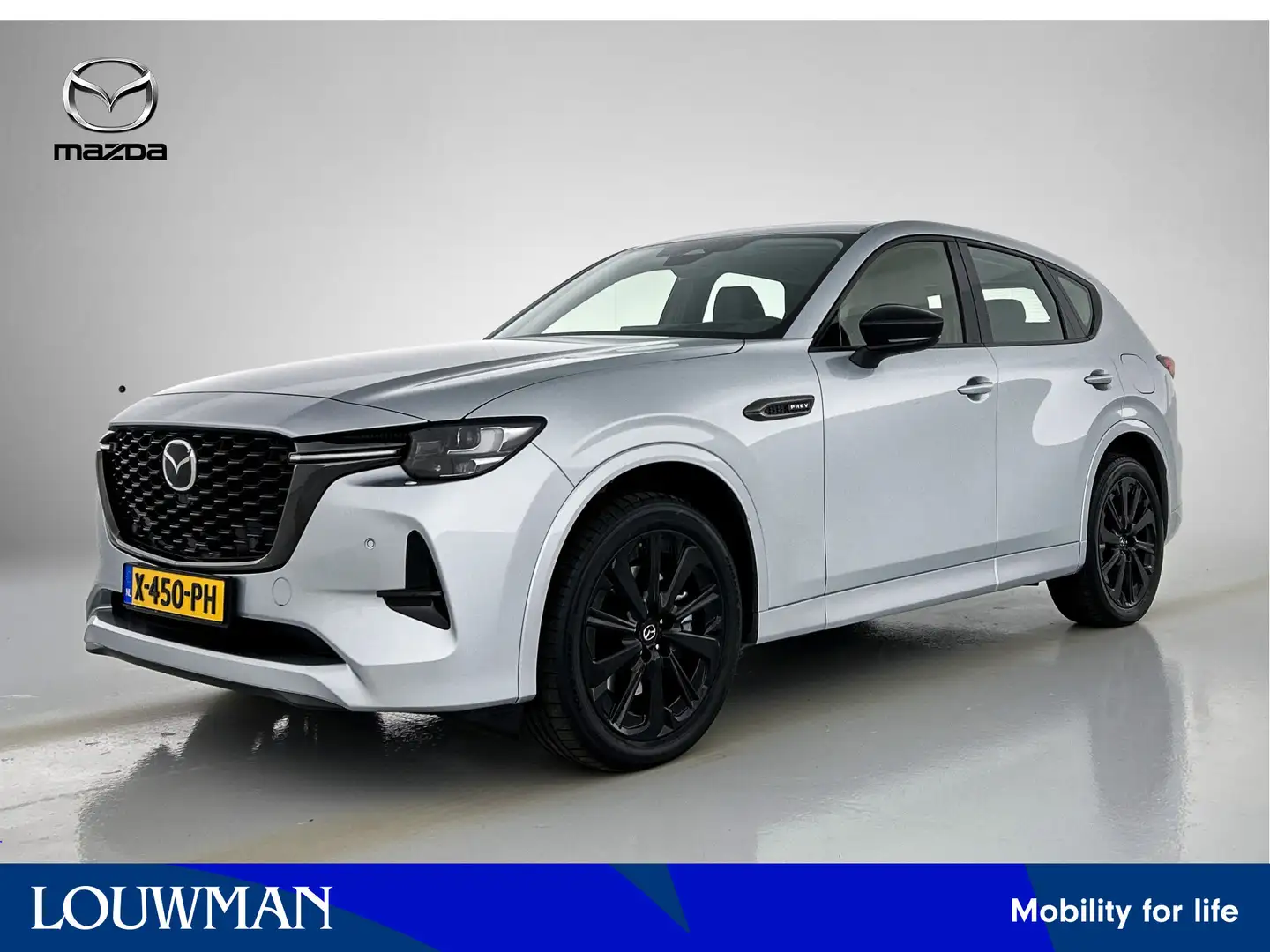 Mazda CX-60 2.5 e-SkyActiv PHEV Homura | Op afspraak beschikba Grijs - 1
