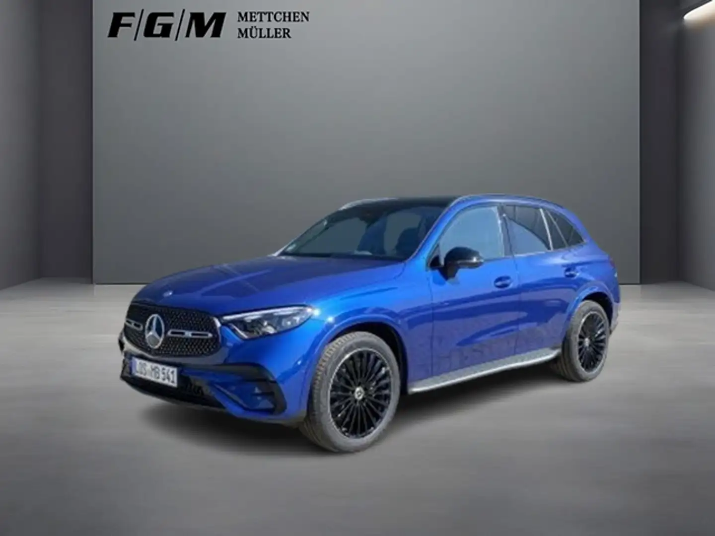Mercedes-Benz GLC 200 4Matic AMG Line +Avantgarde+LED+Wide+AHK Blauw - 1