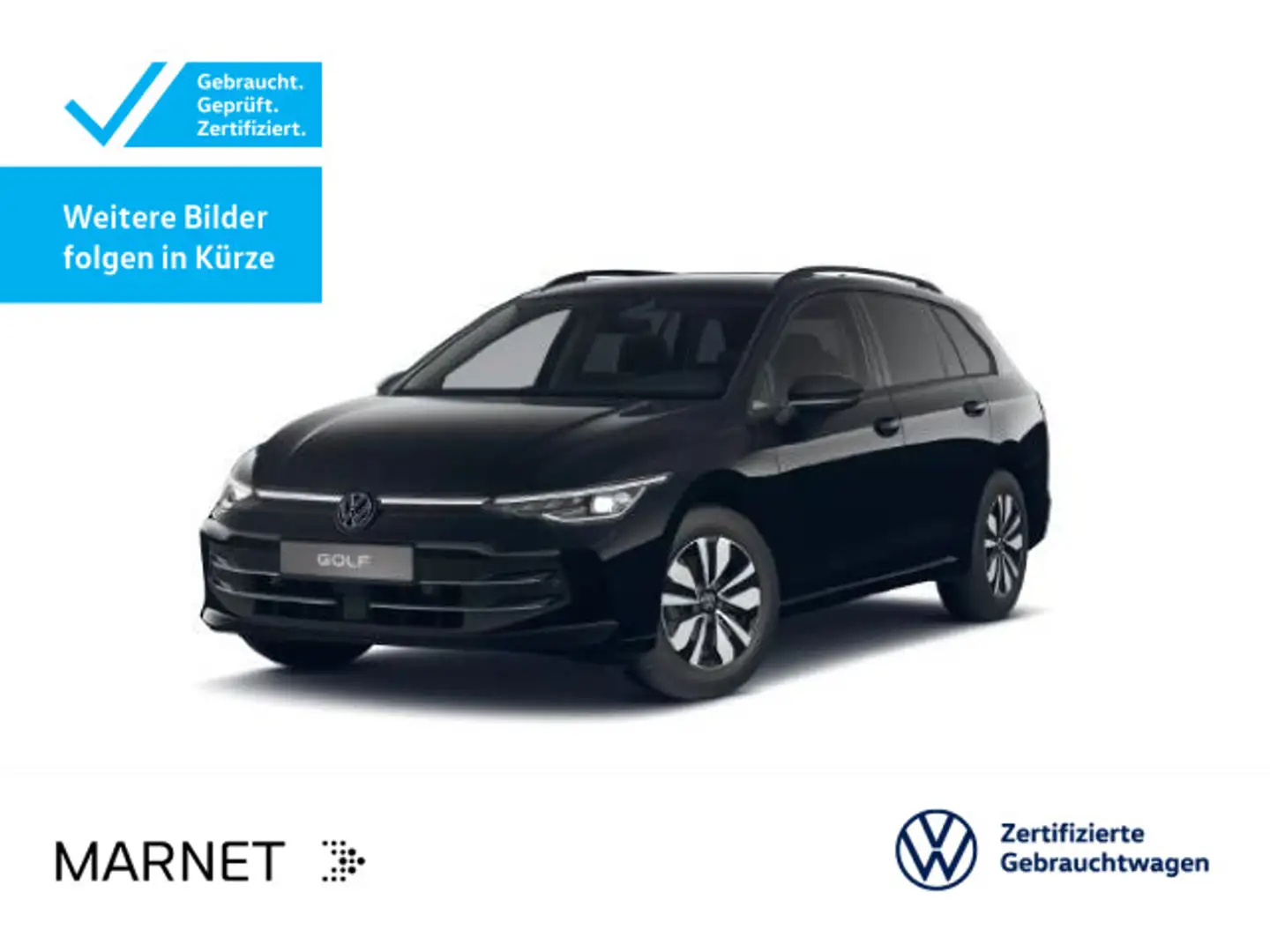 Volkswagen Golf Variant Golf VIII Variant 1.5 TSI GOAL*LED*AHK*DIGITAL*N Schwarz - 1
