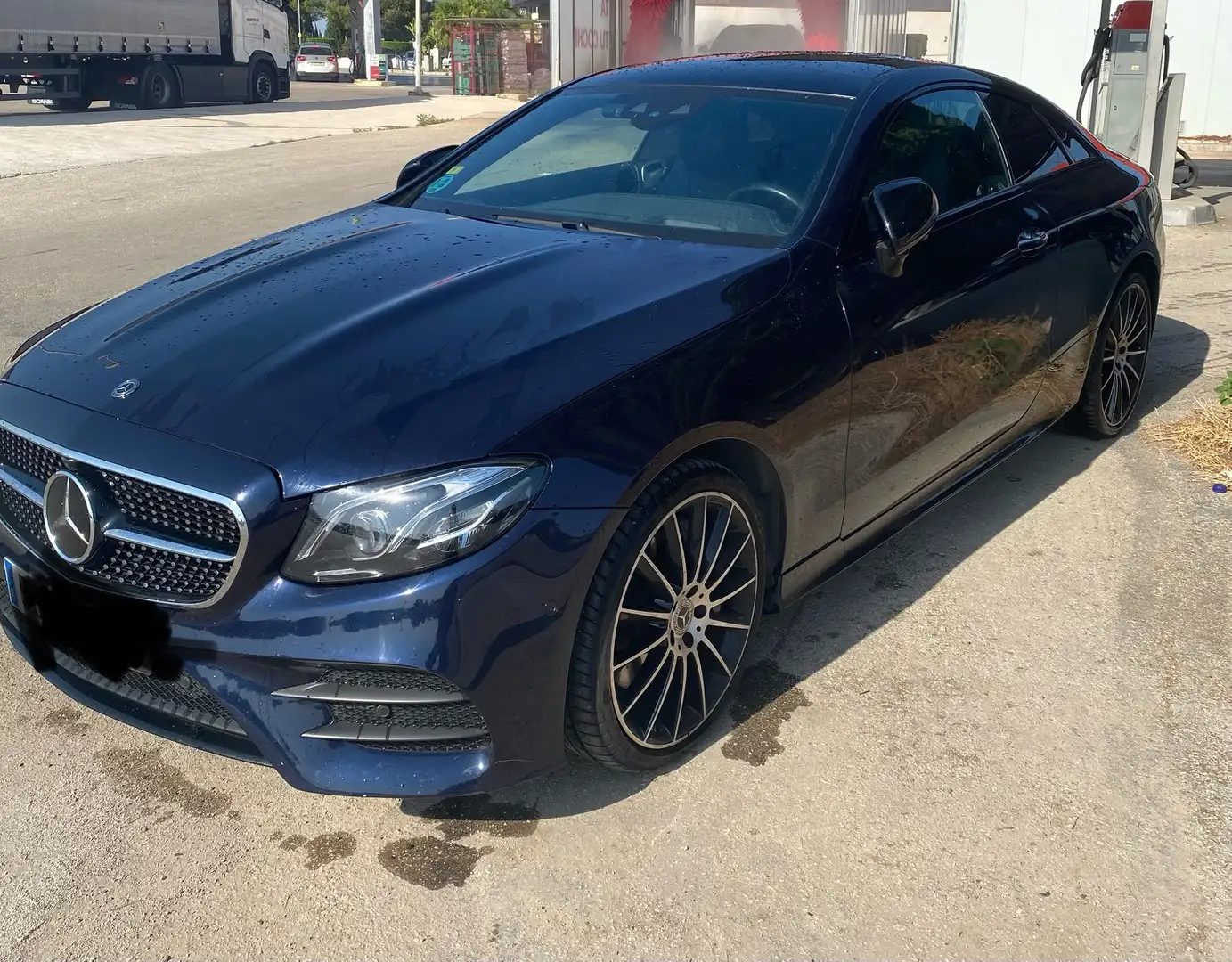 Mercedes-Benz E 400 E Coupé 400 4Matic 9G-Tronic Azul - 2