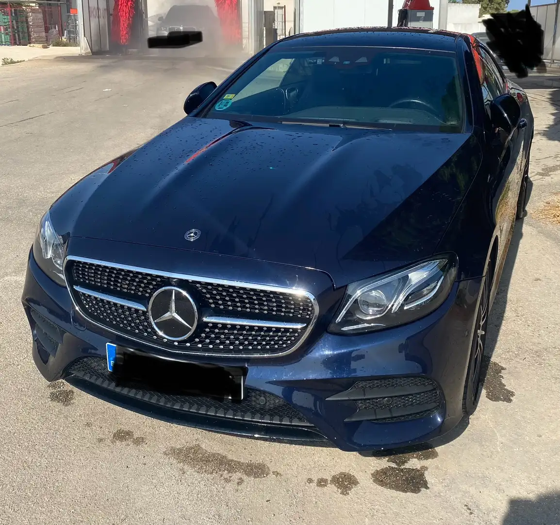 Mercedes-Benz E 400 E Coupé 400 4Matic 9G-Tronic Azul - 1