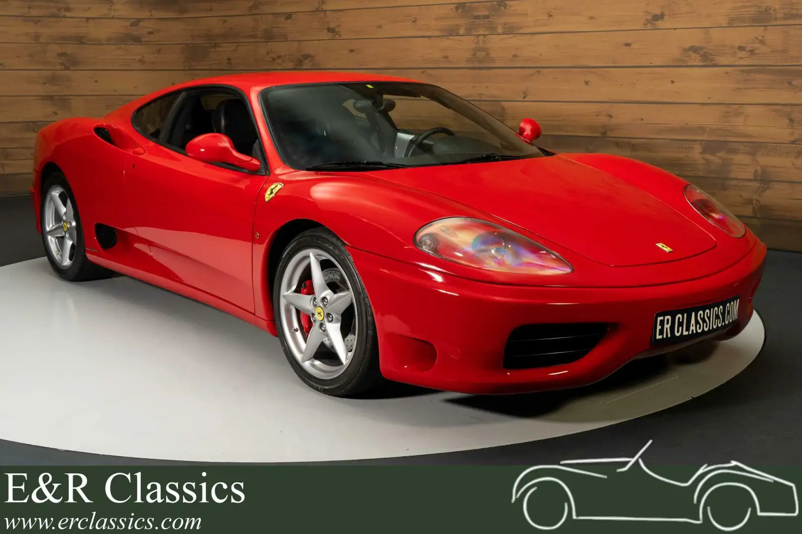 Ferrari 360 Modena| Handgeschakeld | Onderhoud bekend | 2001 Rouge - 1