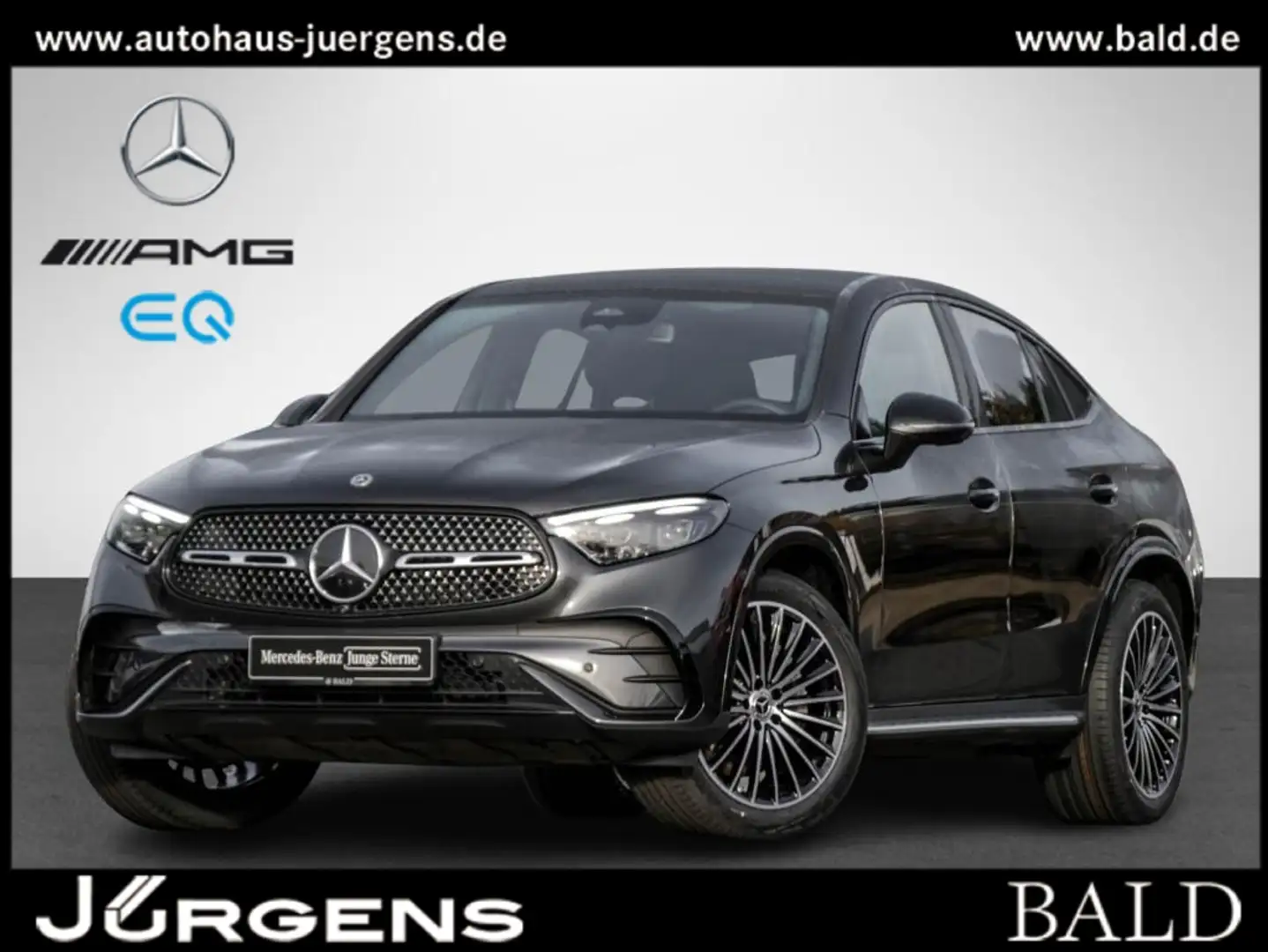 Mercedes-Benz GLC 300 4MATIC Coupé AMG-Sport+Night+Digital+AHK Grigio - 1