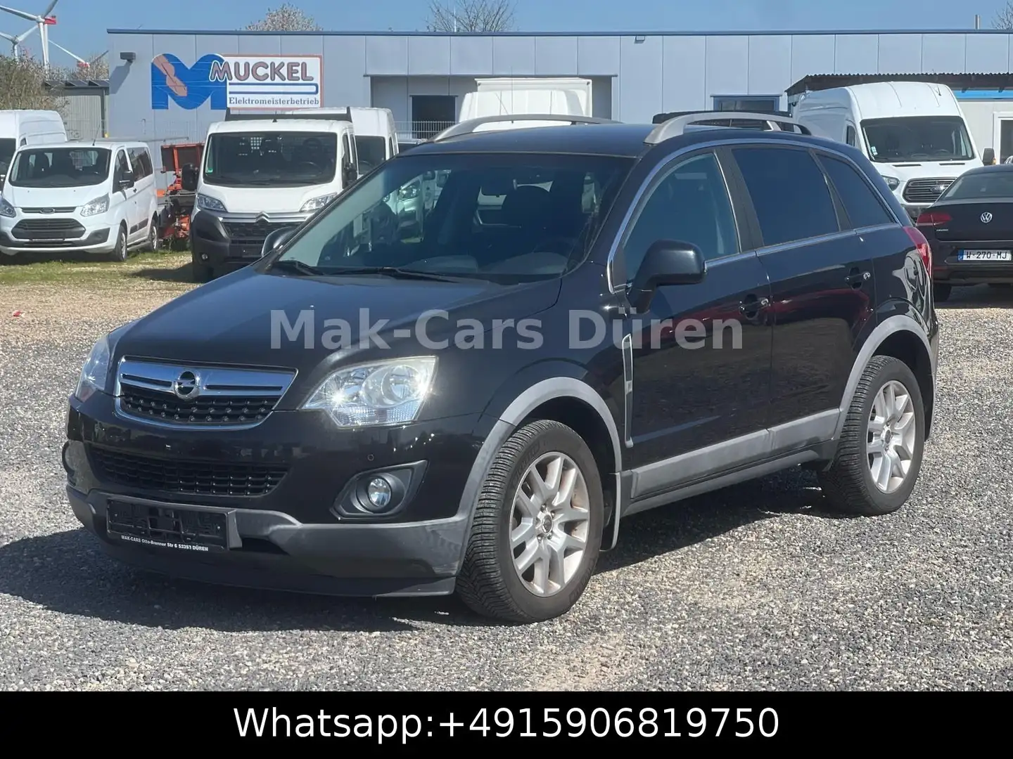 Opel Antara Design Edition /Leder/Navi/PDC/ Zwart - 1