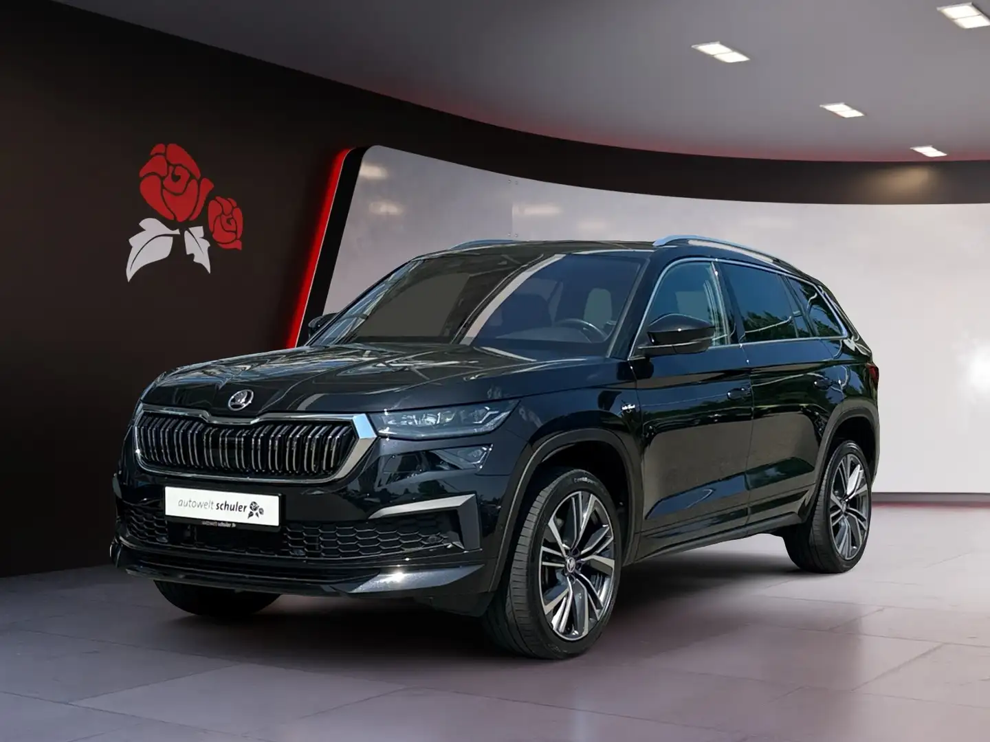 Skoda Kodiaq 2,0 TDI DSG 4x4 L&K Pano AHK Nero - 2