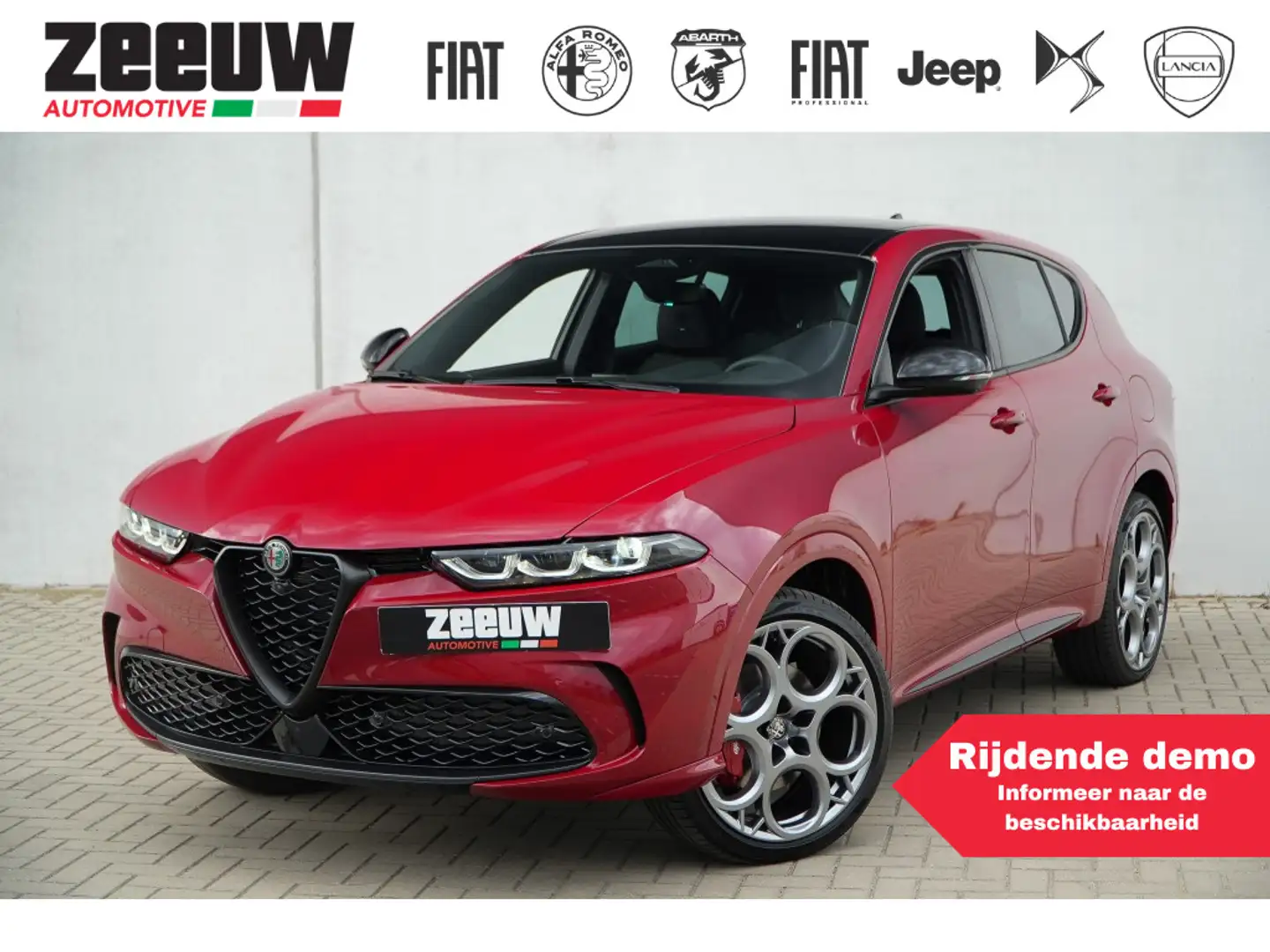 Alfa Romeo Tonale 1.3T PHEV 280 PK Tributo | Pano dak | Tech pack Rouge - 1