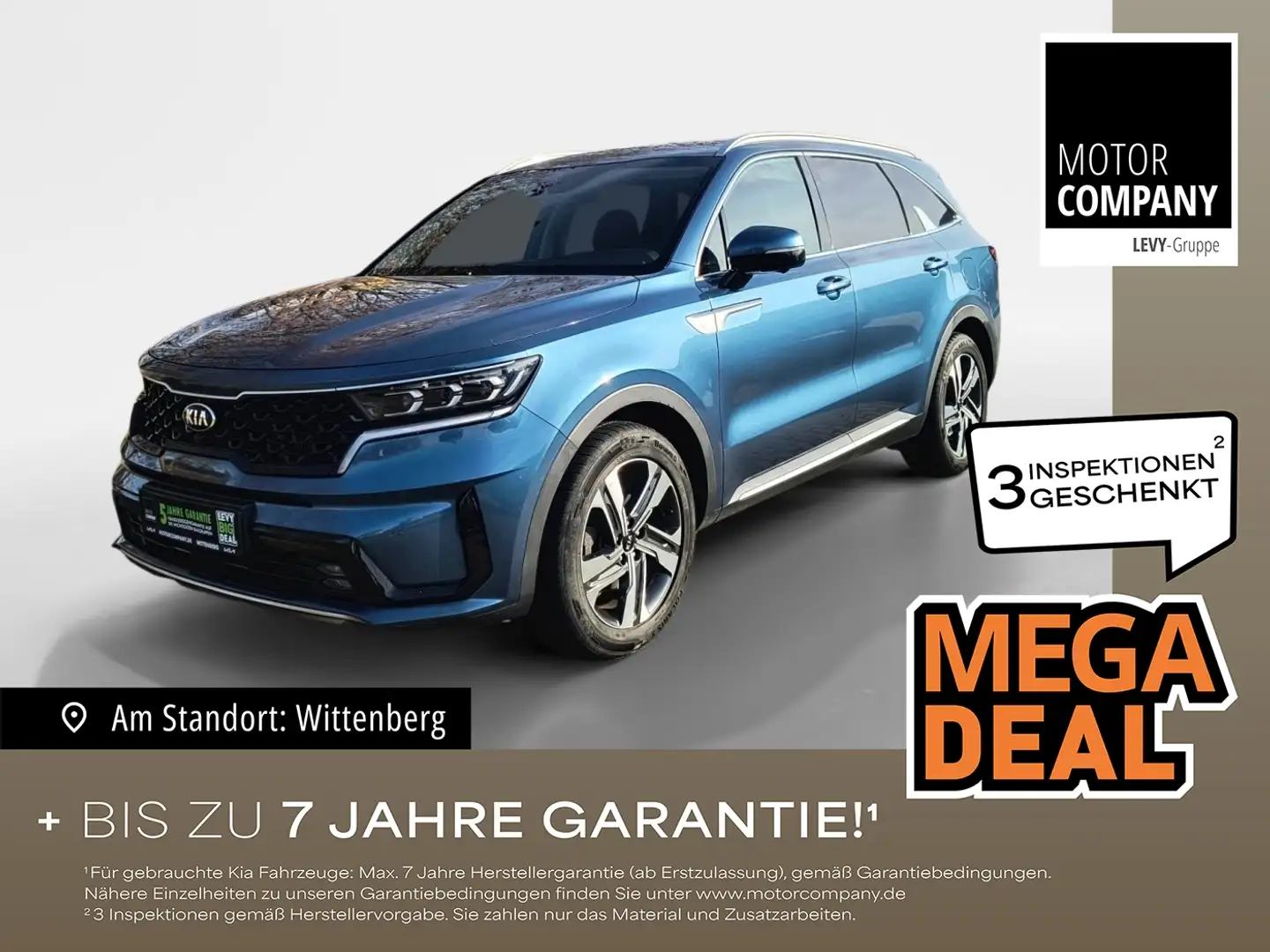 Kia Sorento 1.6 T-GDI Spirit Bose*LED*SHZ*CarPlay* Blauw - 1