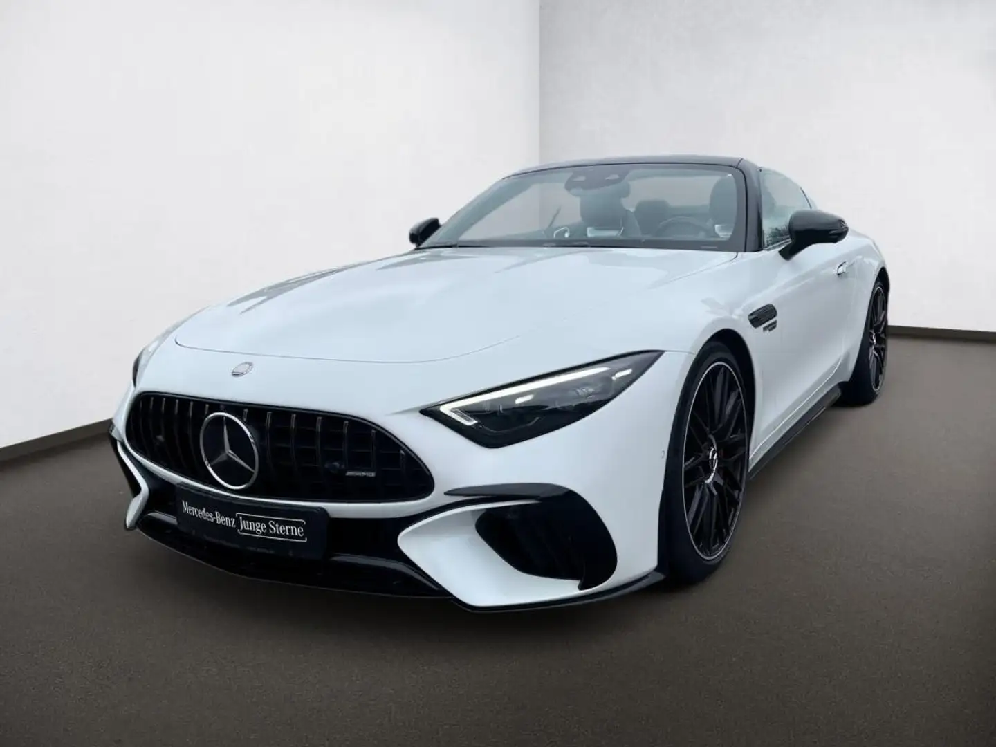 Mercedes-Benz SL 55 AMG 4M+ Night-II*21*HUD*HAL*Sitzklima*Aero Blanc - 2
