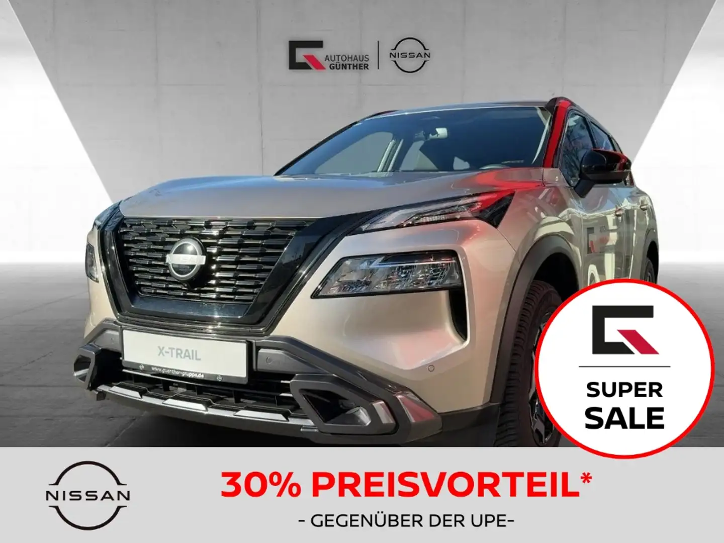 Nissan X-Trail N-TREK 1.5i eP Automatik/Winter/LED/Navi Silver - 1