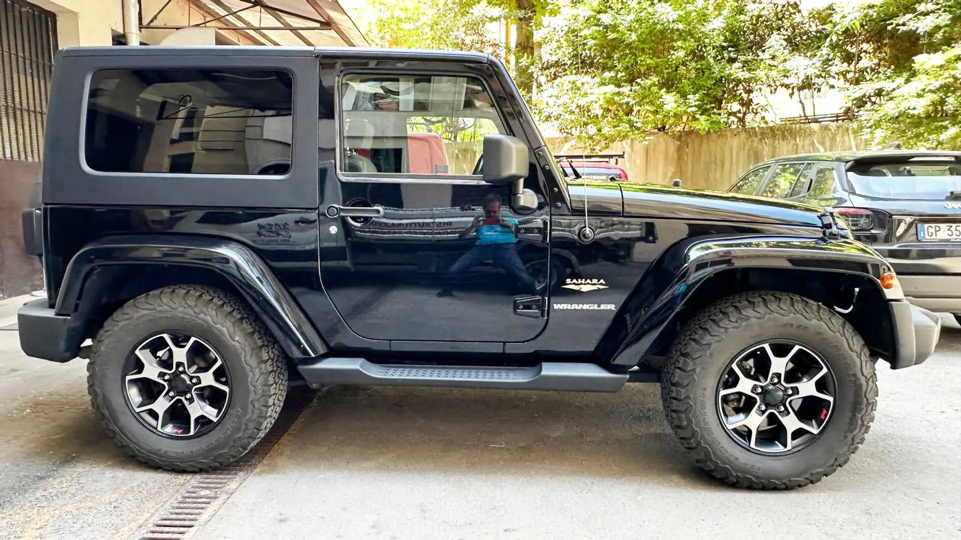 Jeep Wrangler JK 2.8 CRD SAHARA Fekete - 2