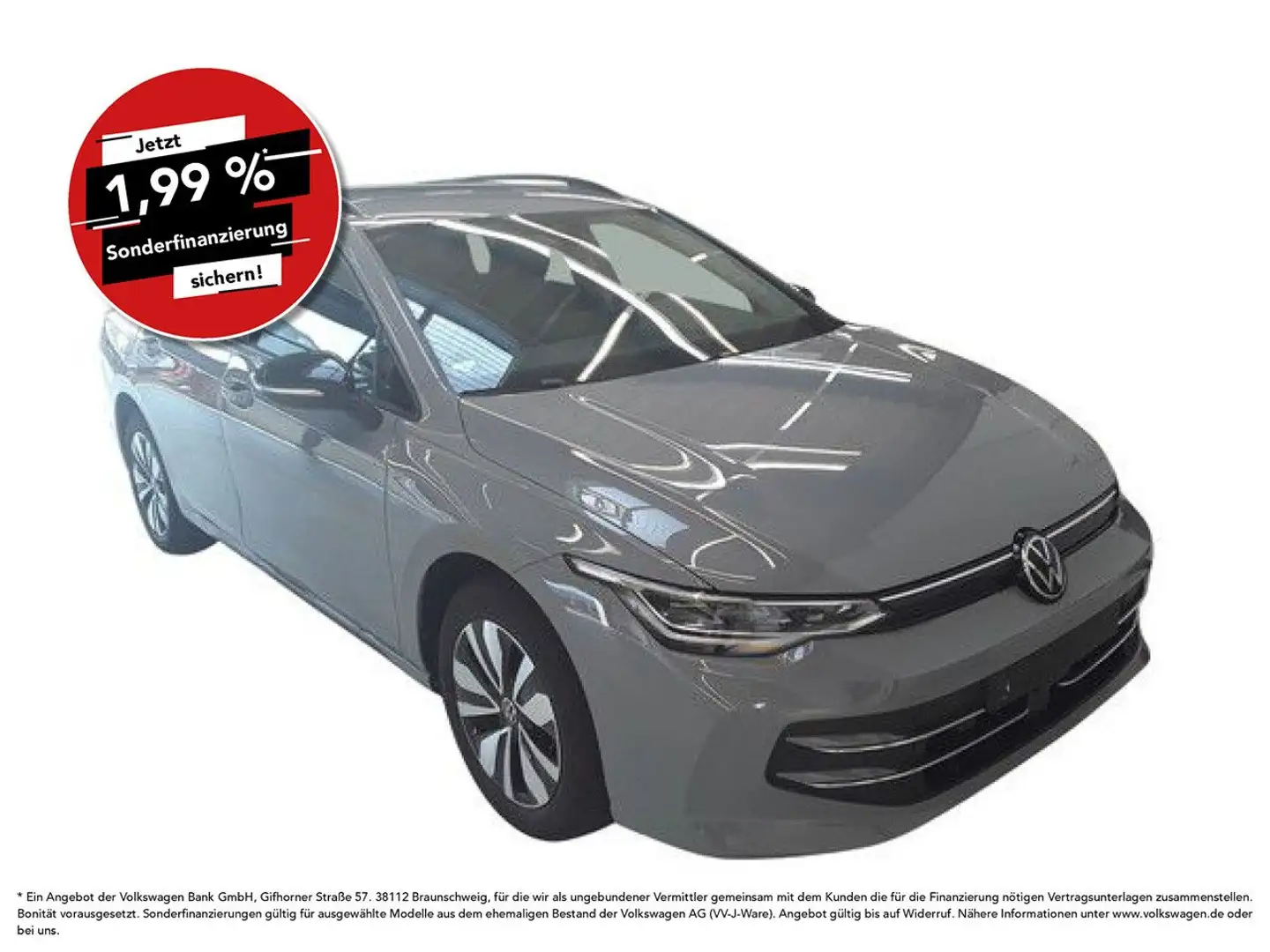 Volkswagen Golf Variant Goal 1.5TSI LED AppCon SHZ SideAssist Grijs - 1