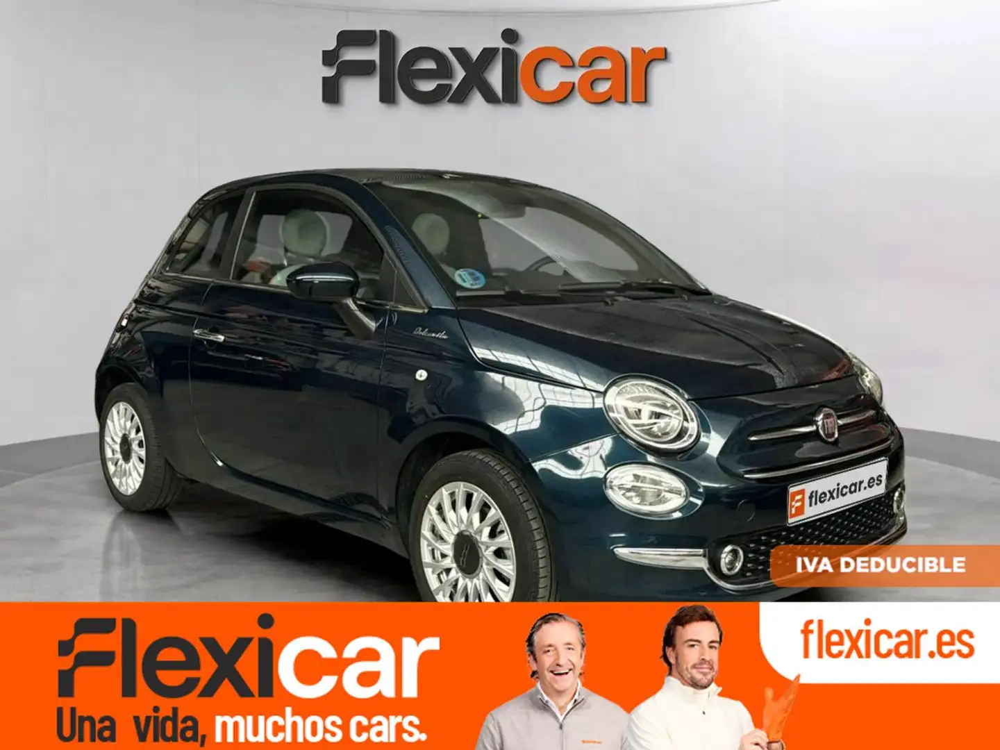 Fiat 500 Cult 1.0 Hybrid 51KW (70 CV) Bleu - 1