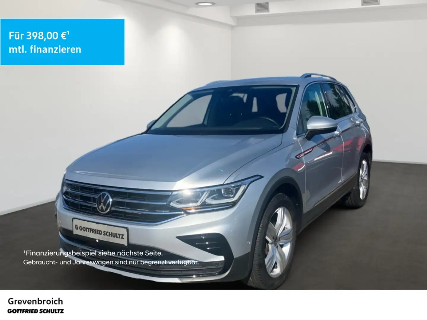 Volkswagen Tiguan 2.0 TDI DSG Elegance Rear View IQ.Light (Discover Silber - 1