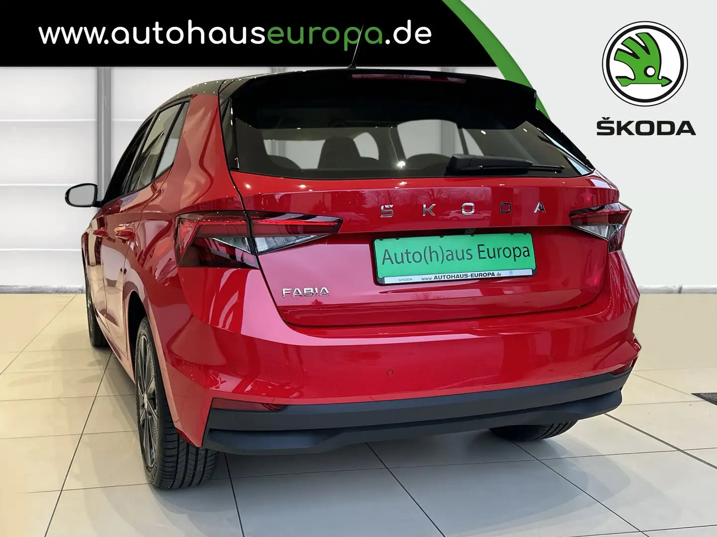 Skoda Fabia 1.5 TSI DSG Selection ACC KAM PDC NAV SHZ Rosso - 2