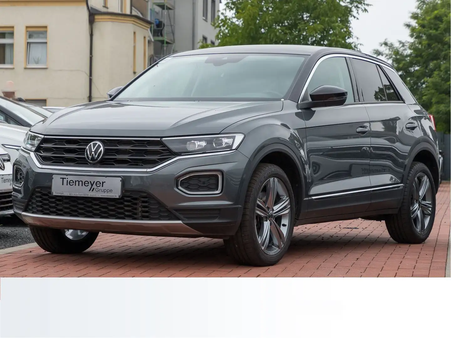 Volkswagen T-Roc 2.0 TDI DSG STYLE LM18 AHK LED NAVI Gris - 2