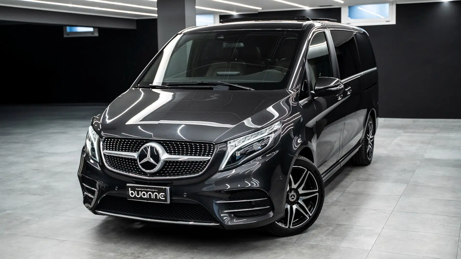 Mercedes-Benz V 300 D 8PT. PREMIUM TETTO BURMESTER PACK LUCI PELLE ITA Grigio - 1