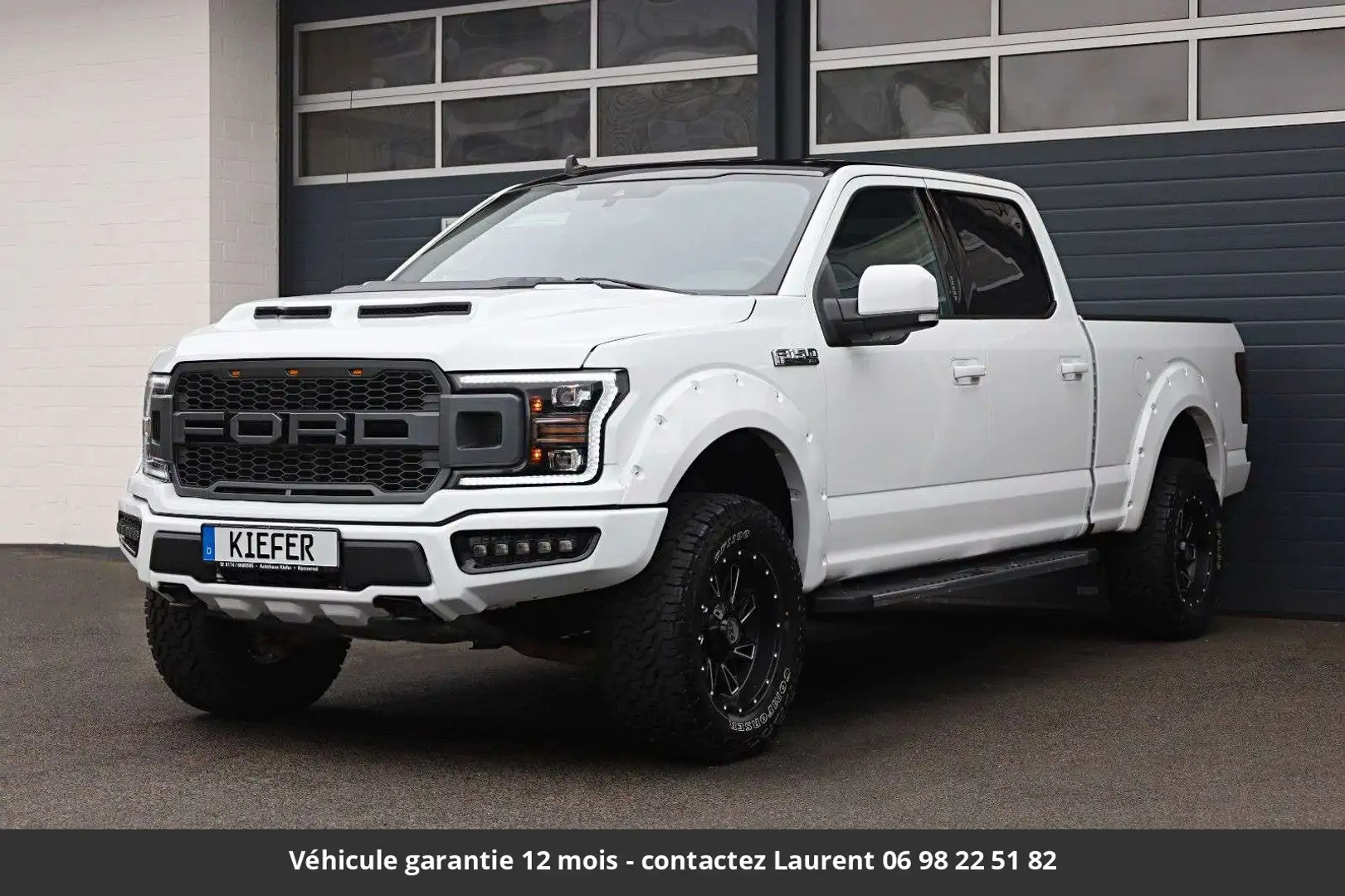 Ford 5.0L SuperCrew 4X4 Tout compris hors homologation Blanc - 1