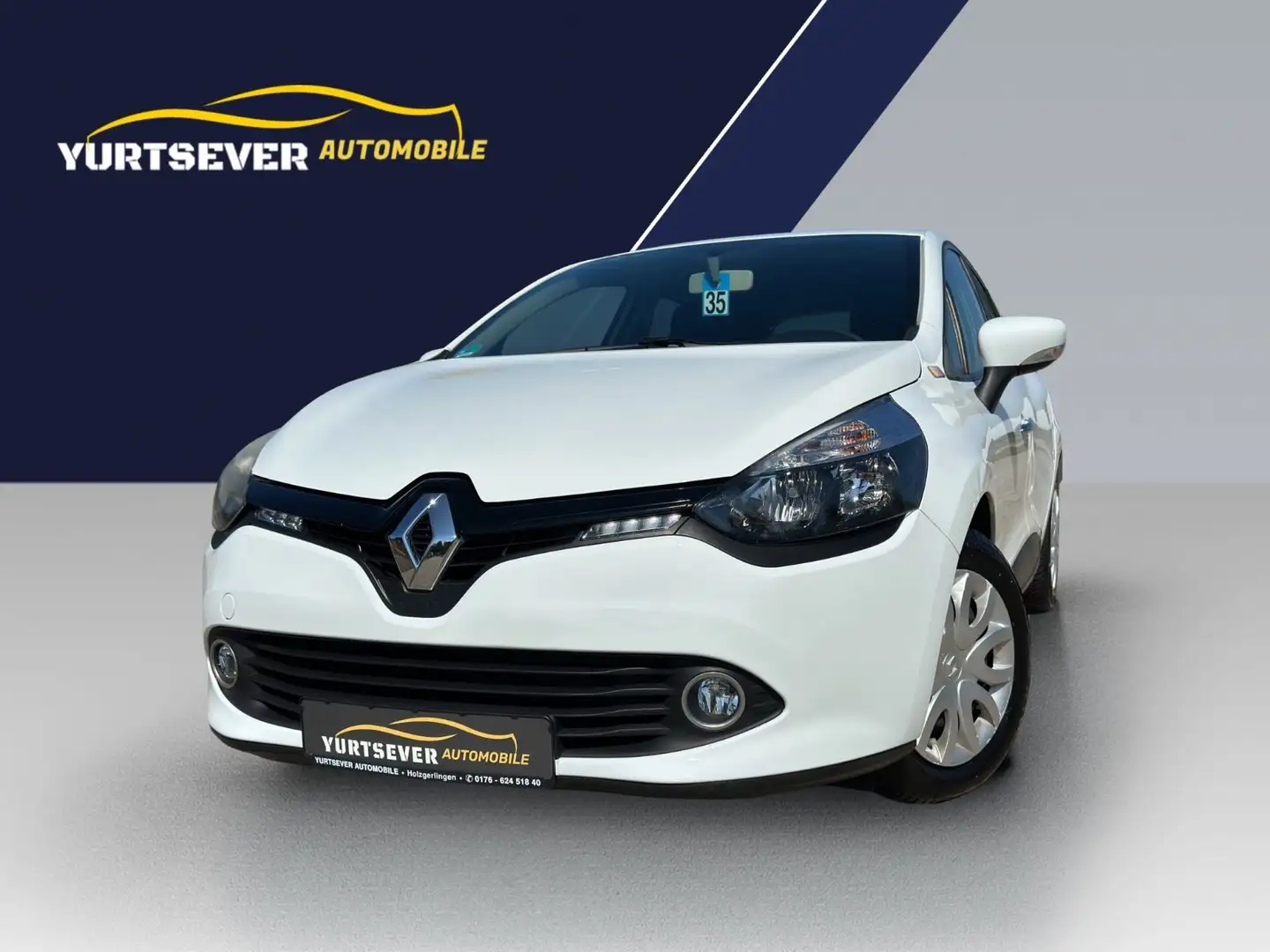 Renault Clio IV Expression*KLIMA*TEMPOMAT*EFH* Weiß - 1
