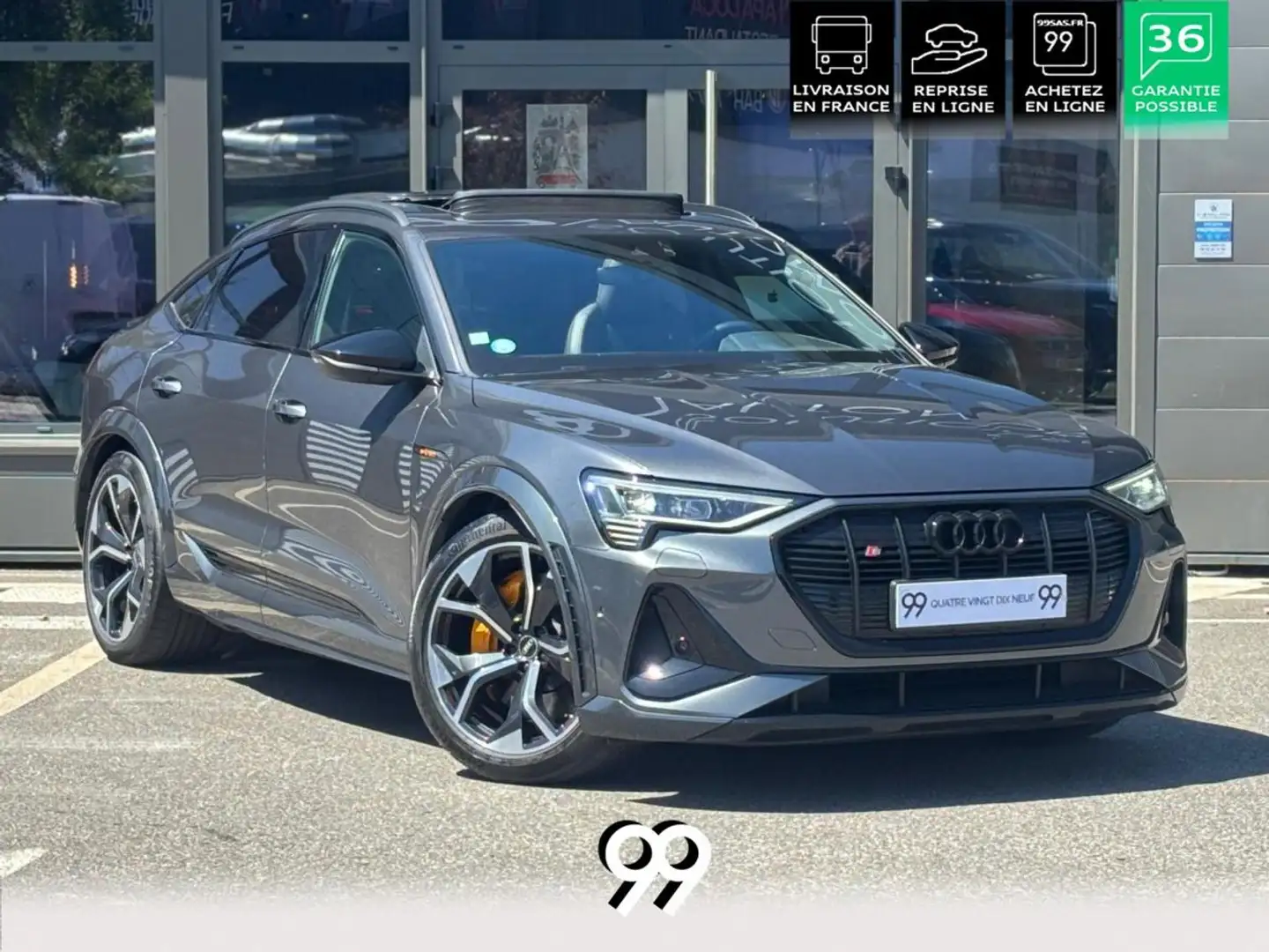 Audi e-tron Sportback e-Quattro Sport - 503 SPORTBACK S extended Gris - 1