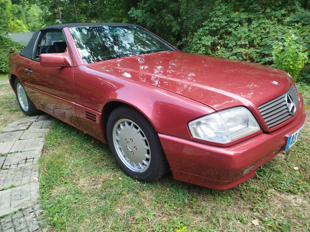 Mercedes-Benz 300 sl cabriolet 24 soupapes peinture neuve capote neuve echange possible, foto 1