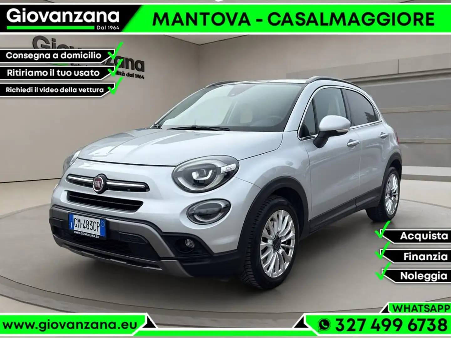 Fiat 500X 1.0 T3 Mirror Cross 120cv Gris - 1