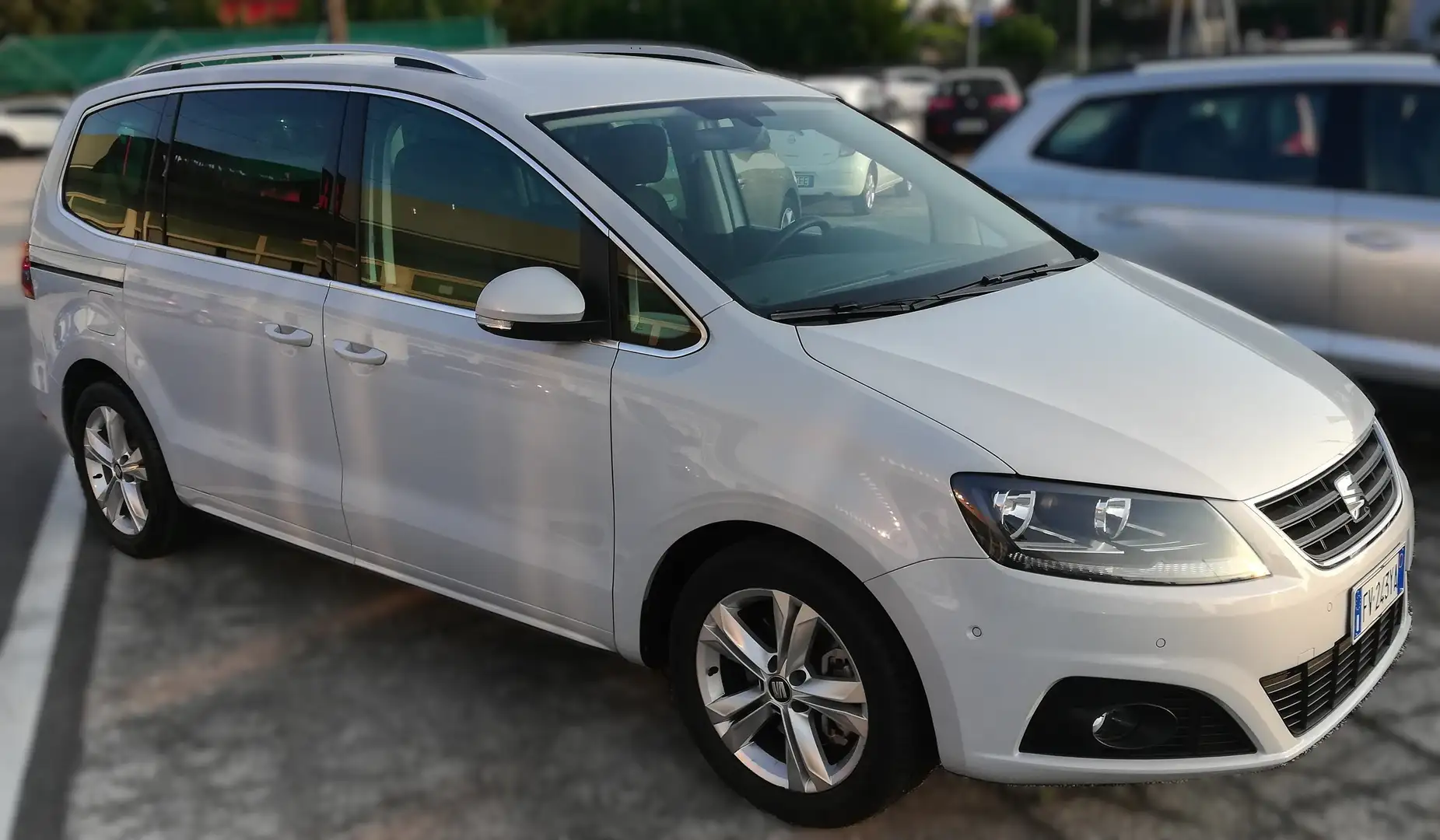 SEAT Alhambra Alhambra 2.0 tdi cr Xcellence 150cv dsg Bianco - 1