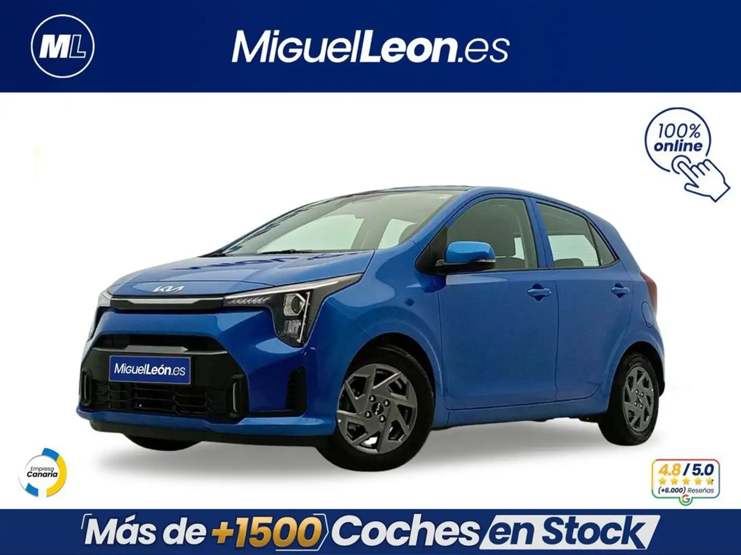 Kia Picanto 1.2 80CV Azul - 1