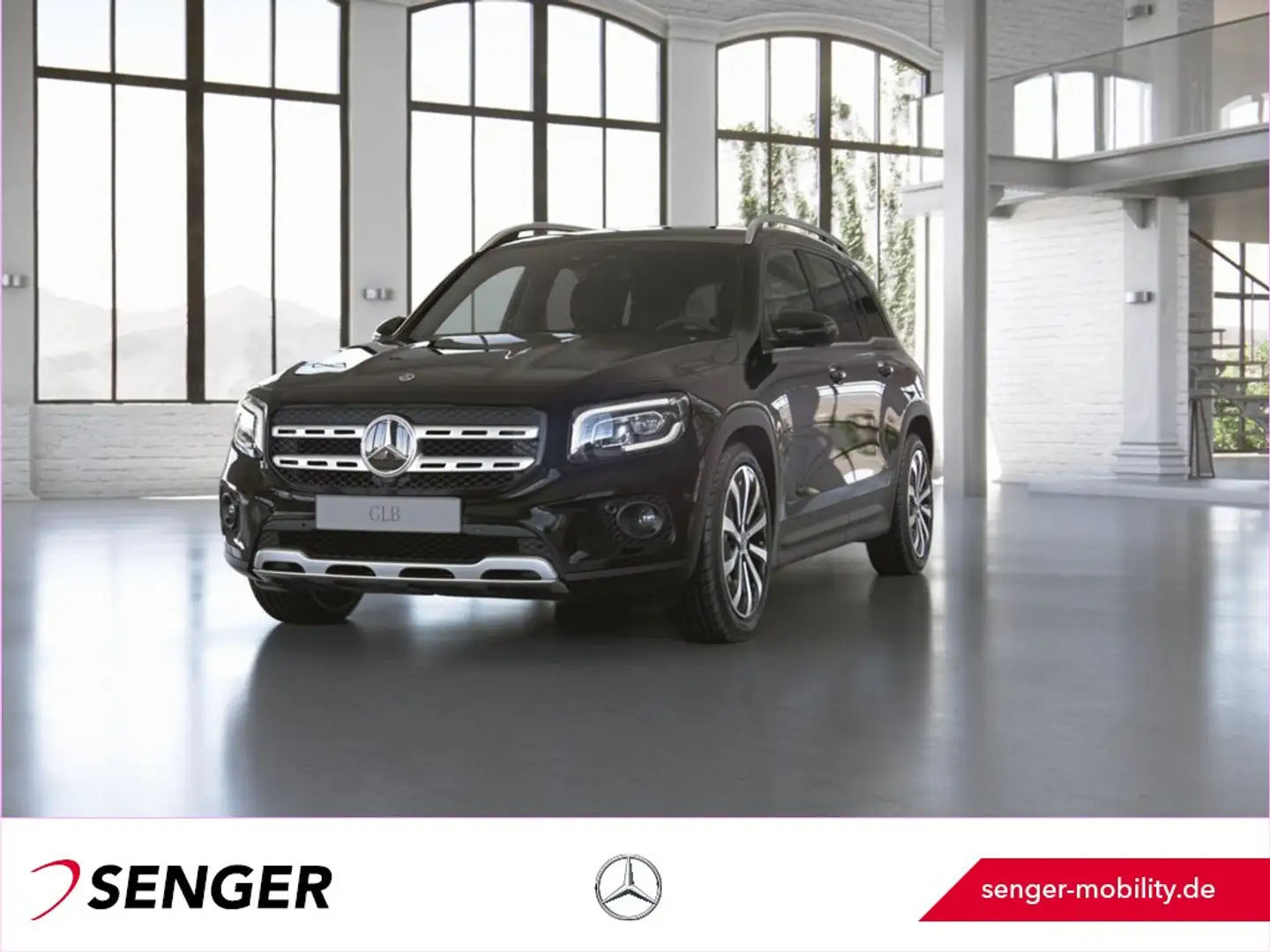 Mercedes-Benz GLB 200 d 4M Style 360°-Kamera MBUX-Navi LED AHK Schwarz - 1