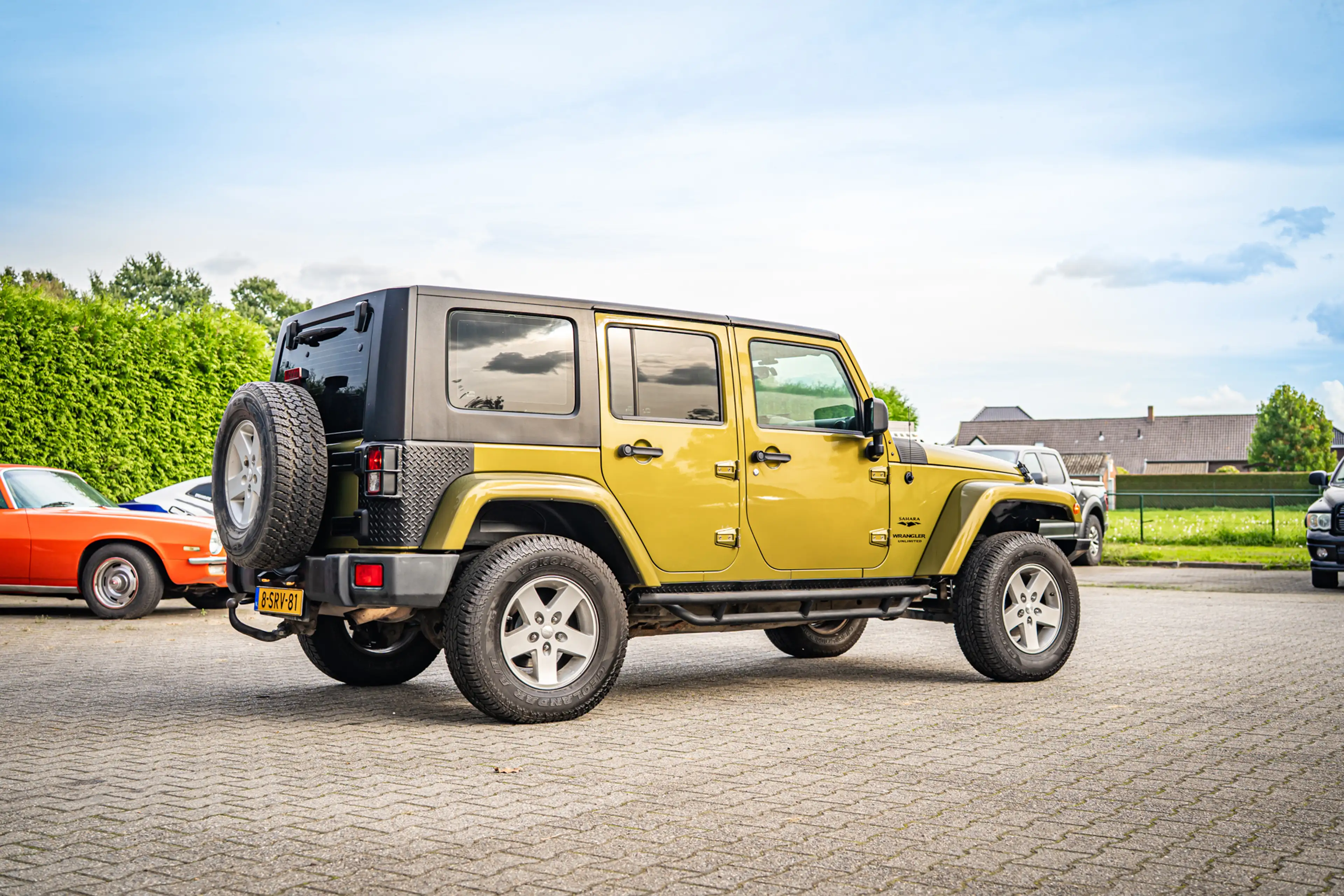 Jeep Wrangler Unlimited 3.8 Sahara G3 LPG Hard + Soft top — photo 6