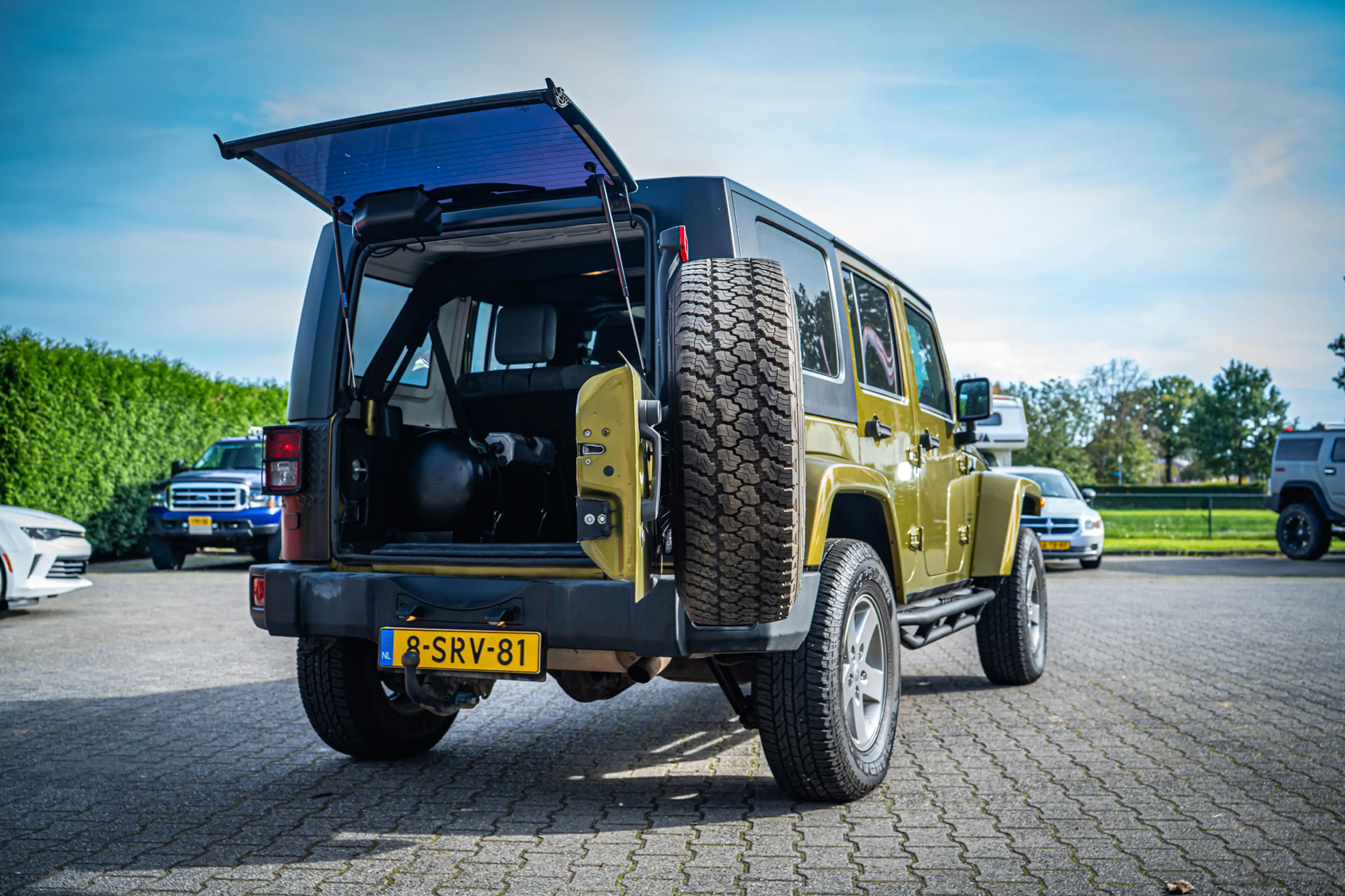 Jeep Wrangler Unlimited 3.8 Sahara G3 LPG Hard + Soft top — photo 10
