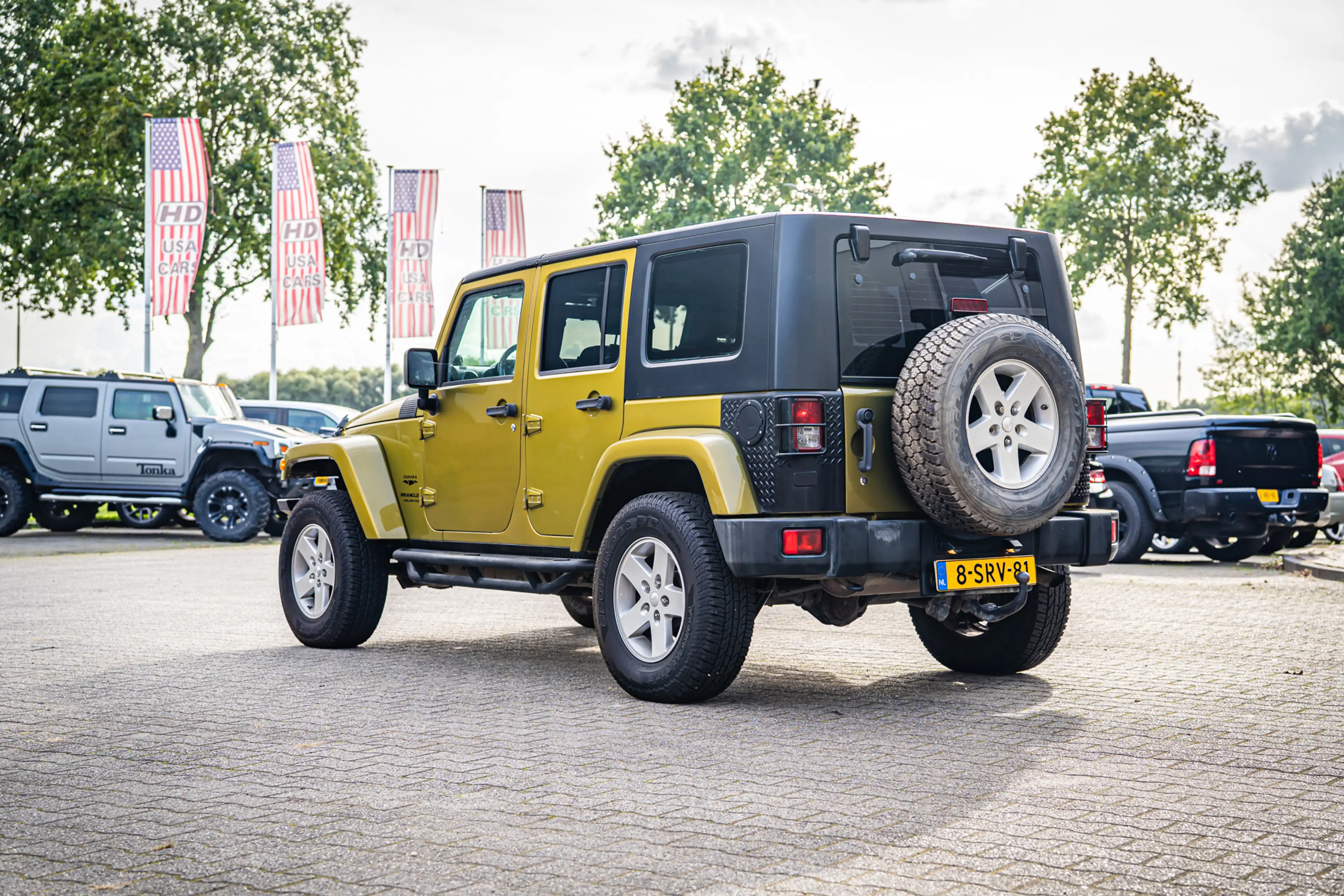 Jeep Wrangler Unlimited 3.8 Sahara G3 LPG Hard + Soft top — photo 7