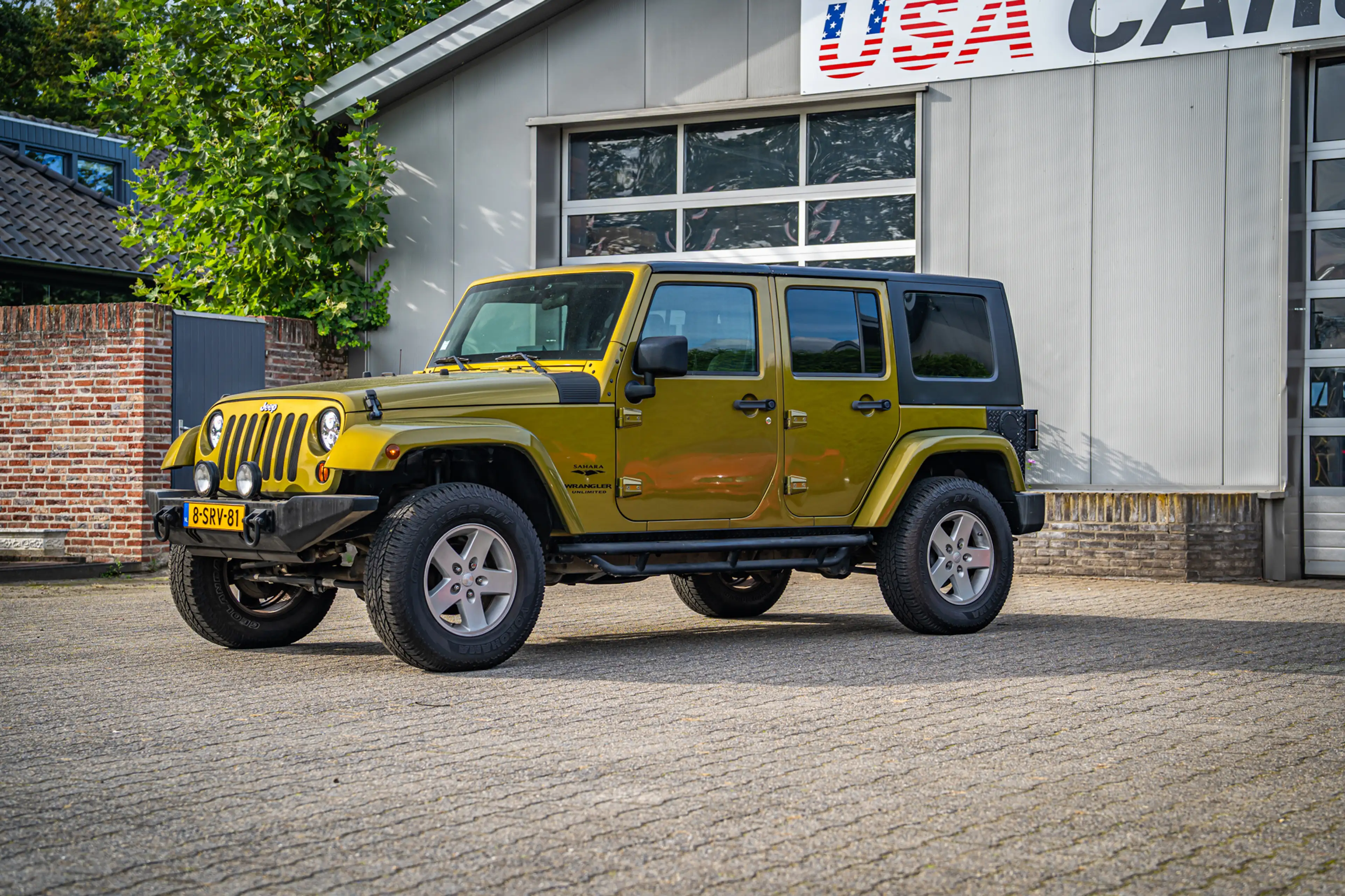 Jeep Wrangler Unlimited 3.8 Sahara G3 LPG Hard + Soft top — photo 9