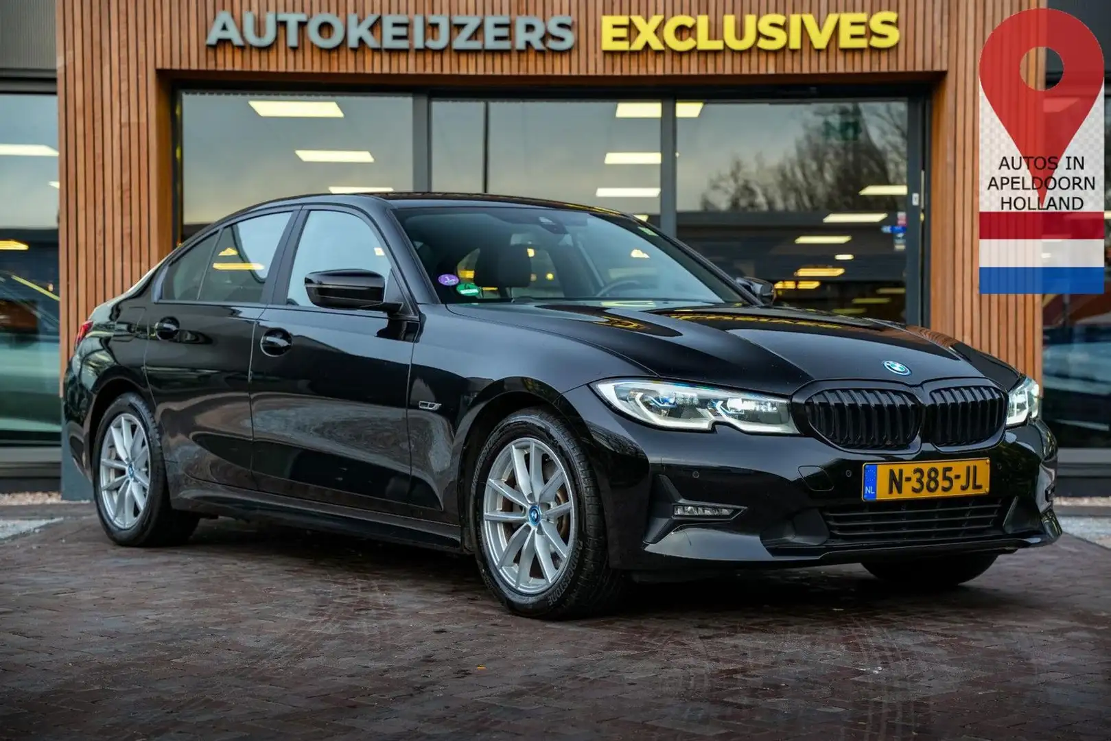BMW 320 3-serie 320e Business Edition Plus Keyless L Schwarz - 1