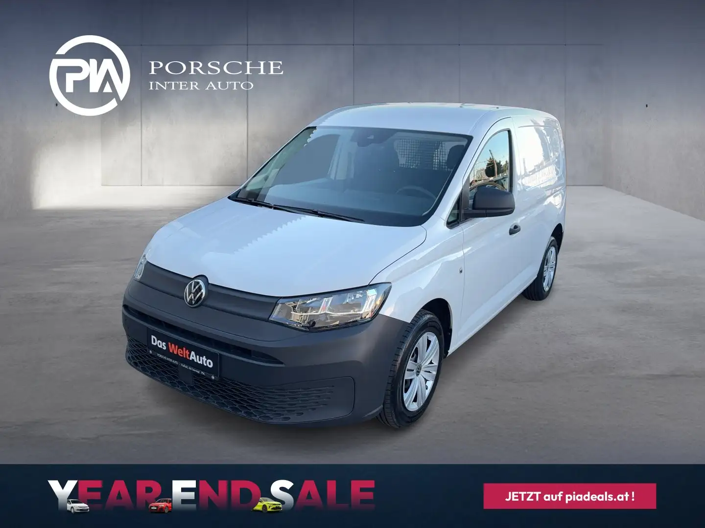 Volkswagen Caddy Cargo TSI Weiß - 1