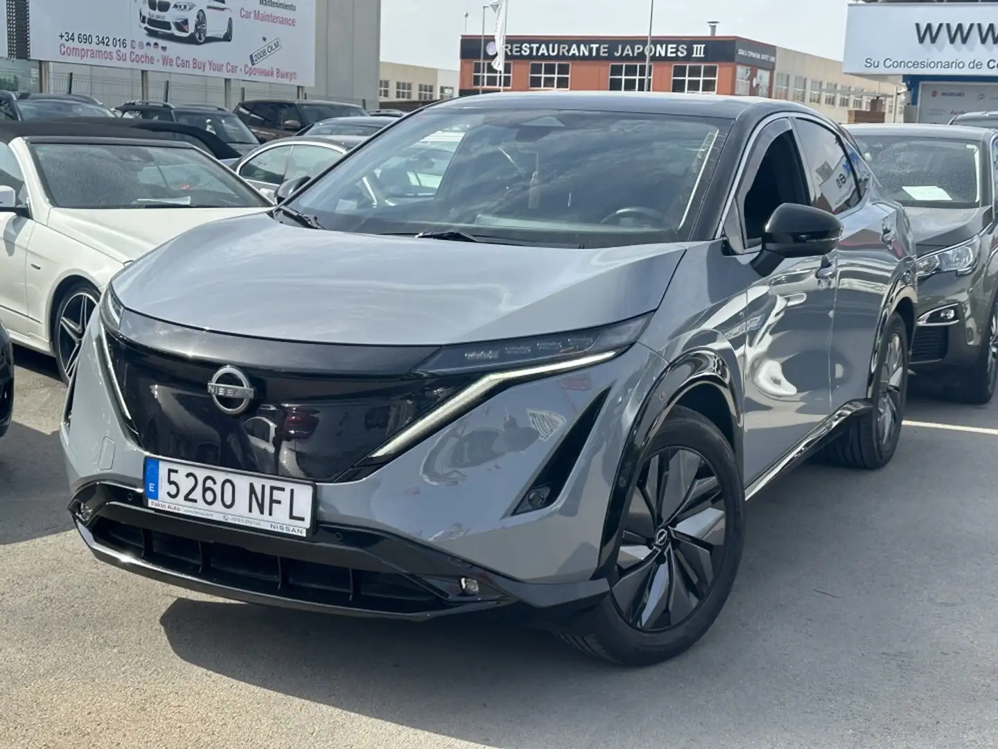 Nissan Ariya Advance 63 kWh 4x2 Gris - 2